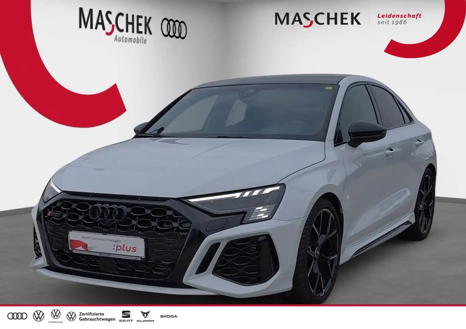 Audi RS3 Limousine Pano Matrix RS-AGA 280 B&O Black Kamera Weiß - 1