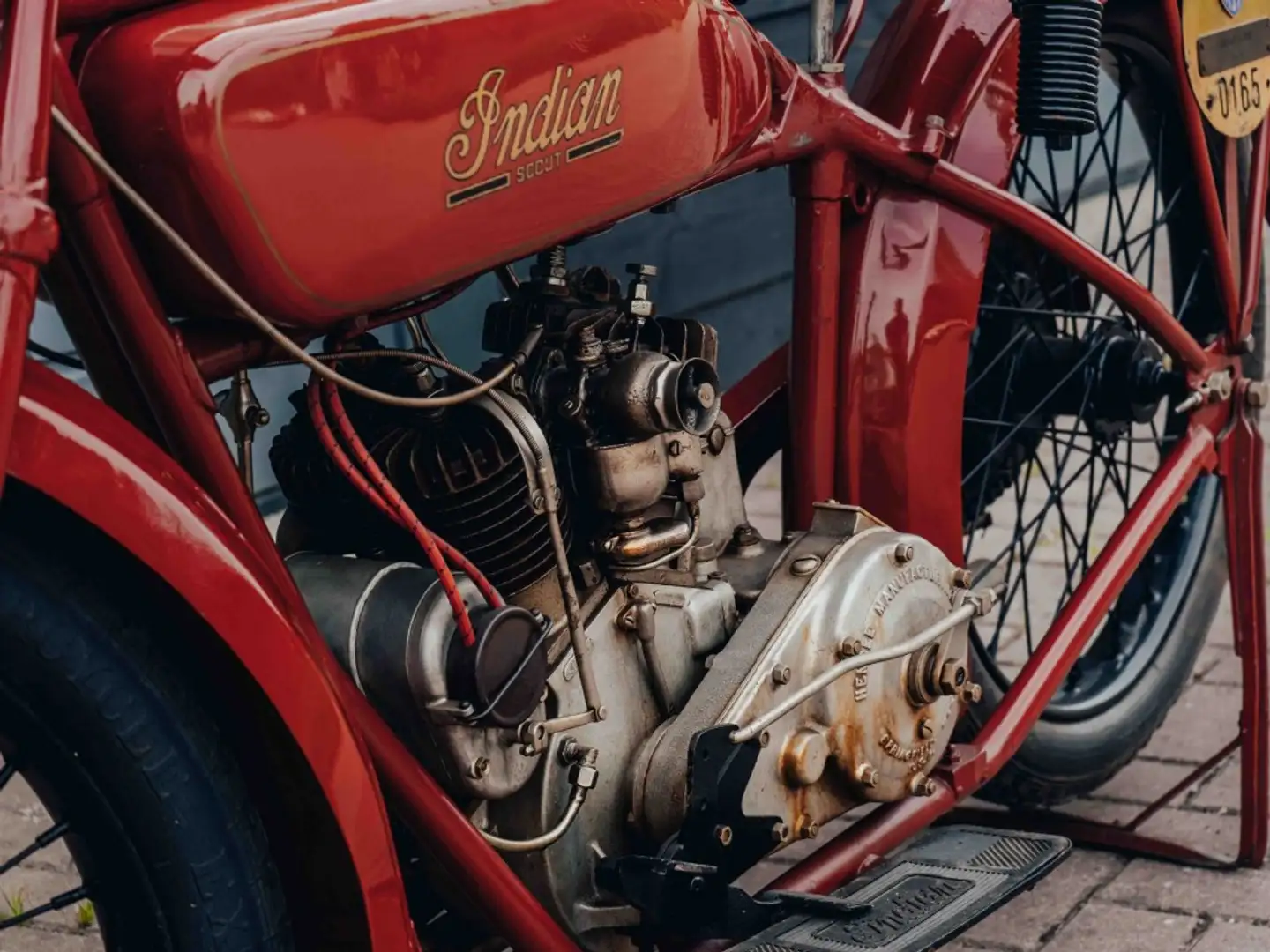Indian Scout - Rood - 2