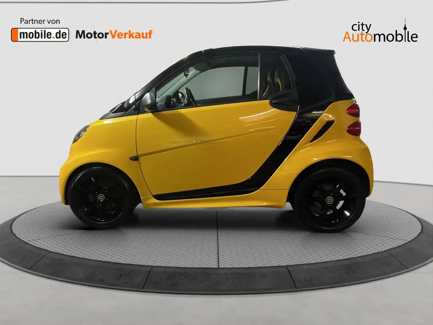 smart forTwo cabrio edition city flame 62 kW/Servo Gelb - 2