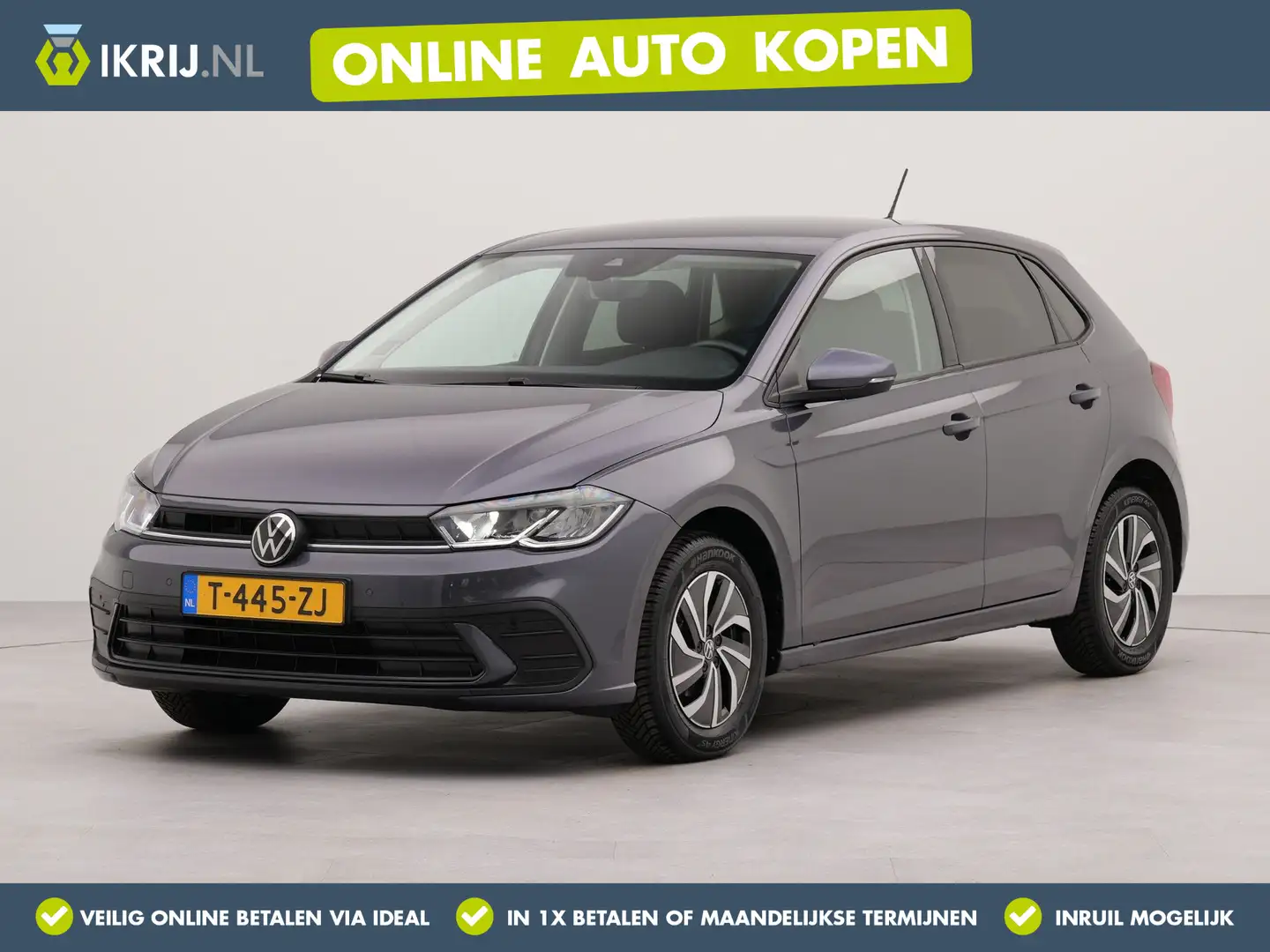Volkswagen Polo 1.0 TSI Life | Appconnect | Bluetooth | Parkeersen Grigio - 1