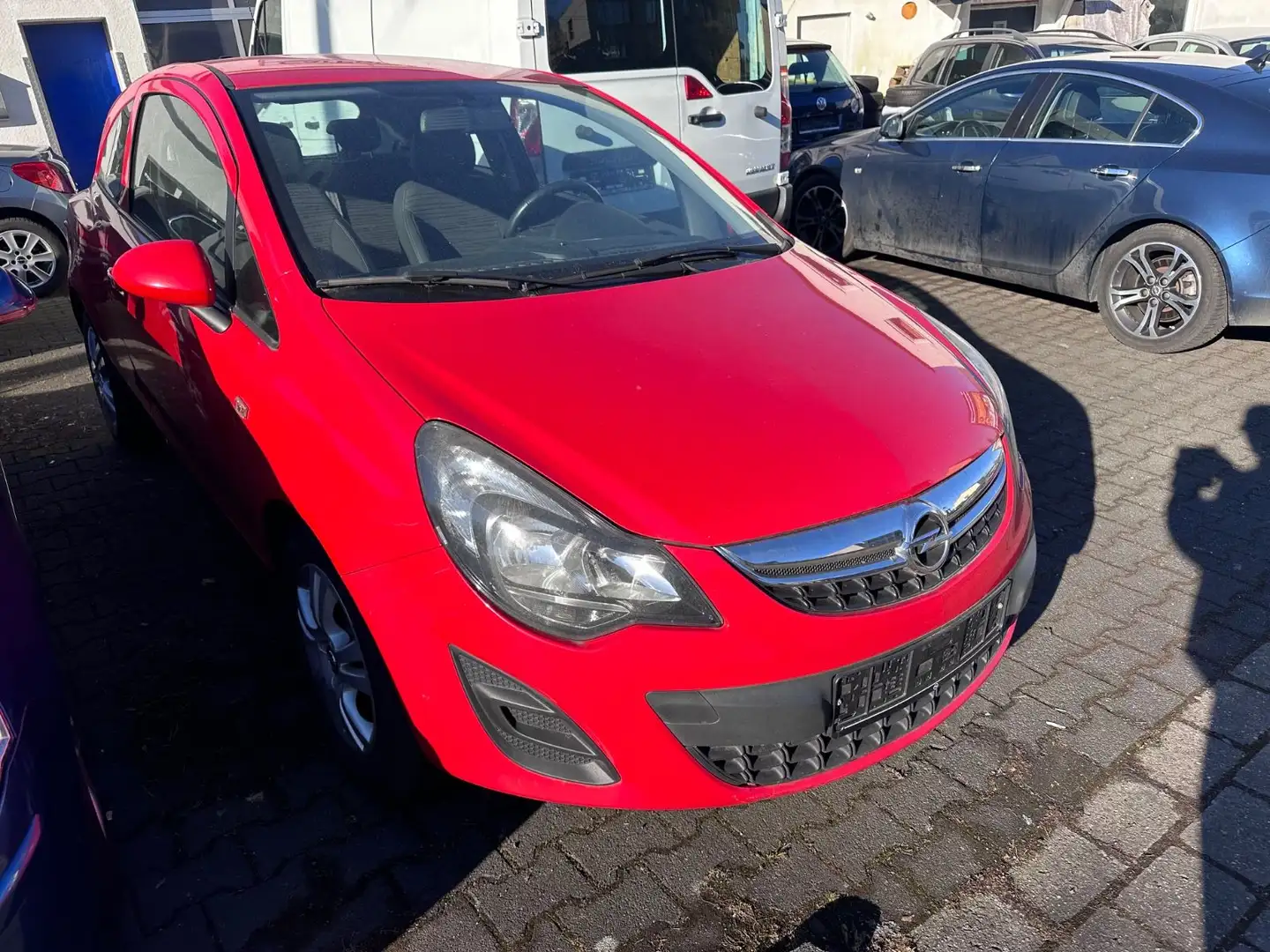 Opel Corsa D Energy/Steuerkette neu/Klima/PDC/Alu Rot - 1