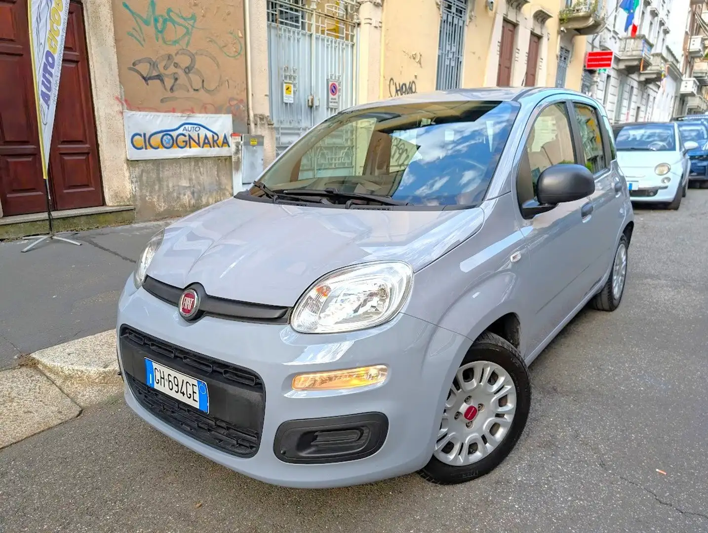 Fiat Panda 1.0 hybrid 5 Posti OK NEOPATENTATI Grigio - 1