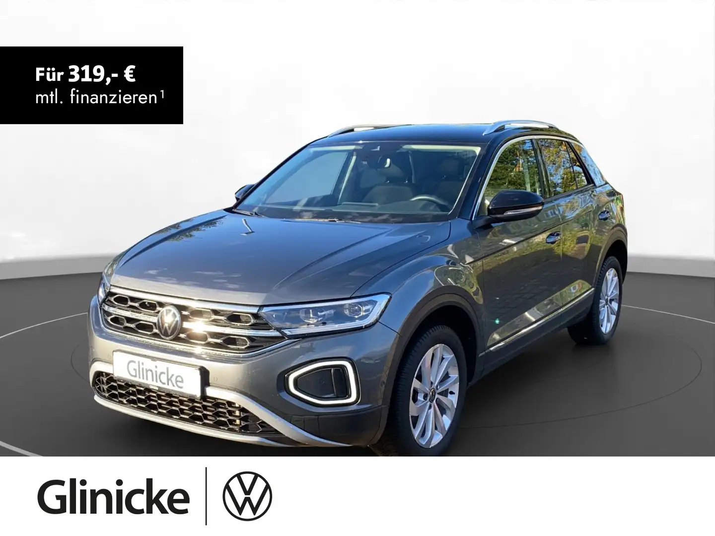 Volkswagen T-Roc Style 1.5 TSI DSG LED ACC Grau - 1