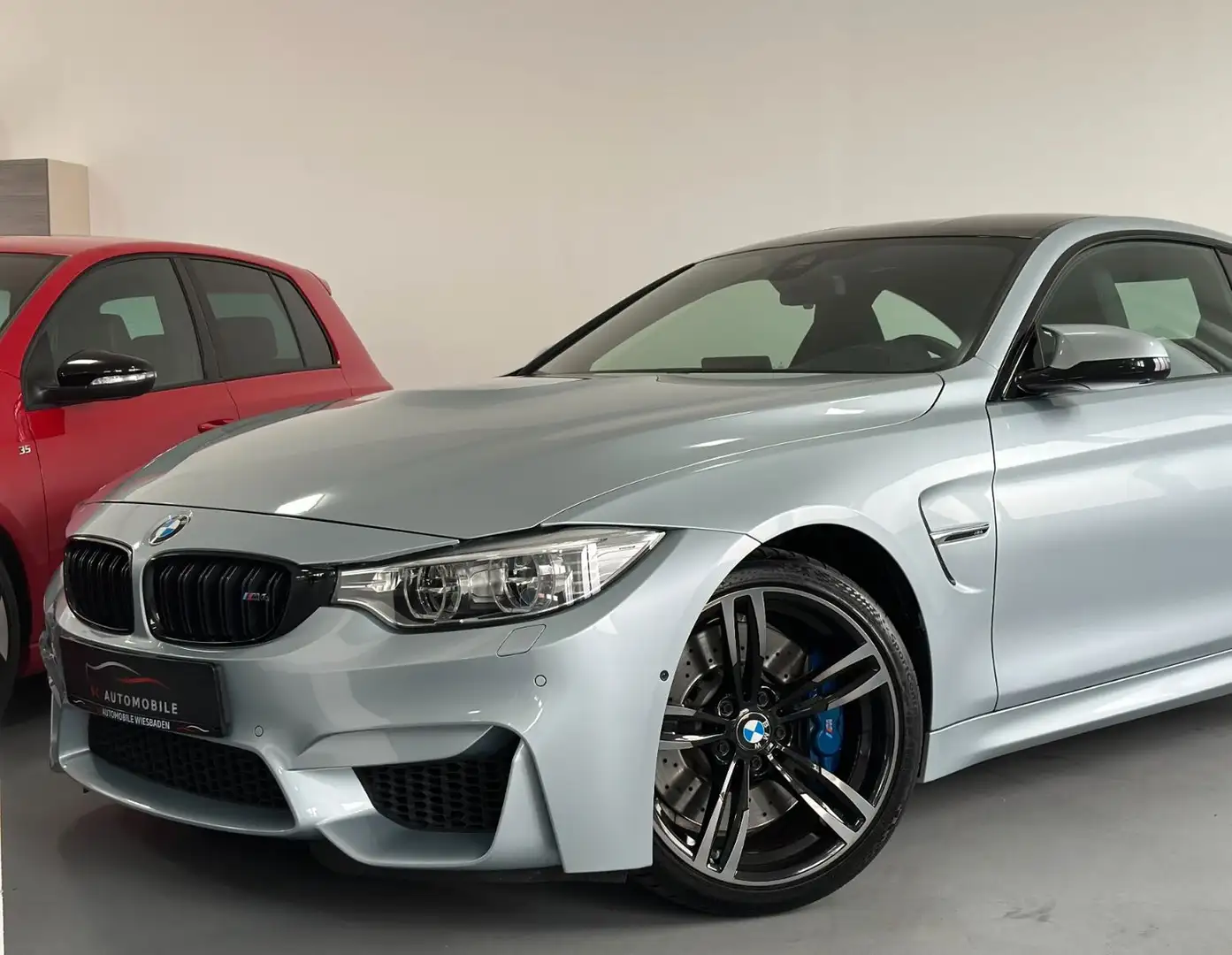 BMW M4 COUPE | DT-FZG| CARBON | HUD | 360° | M-DRIVE Silber - 1
