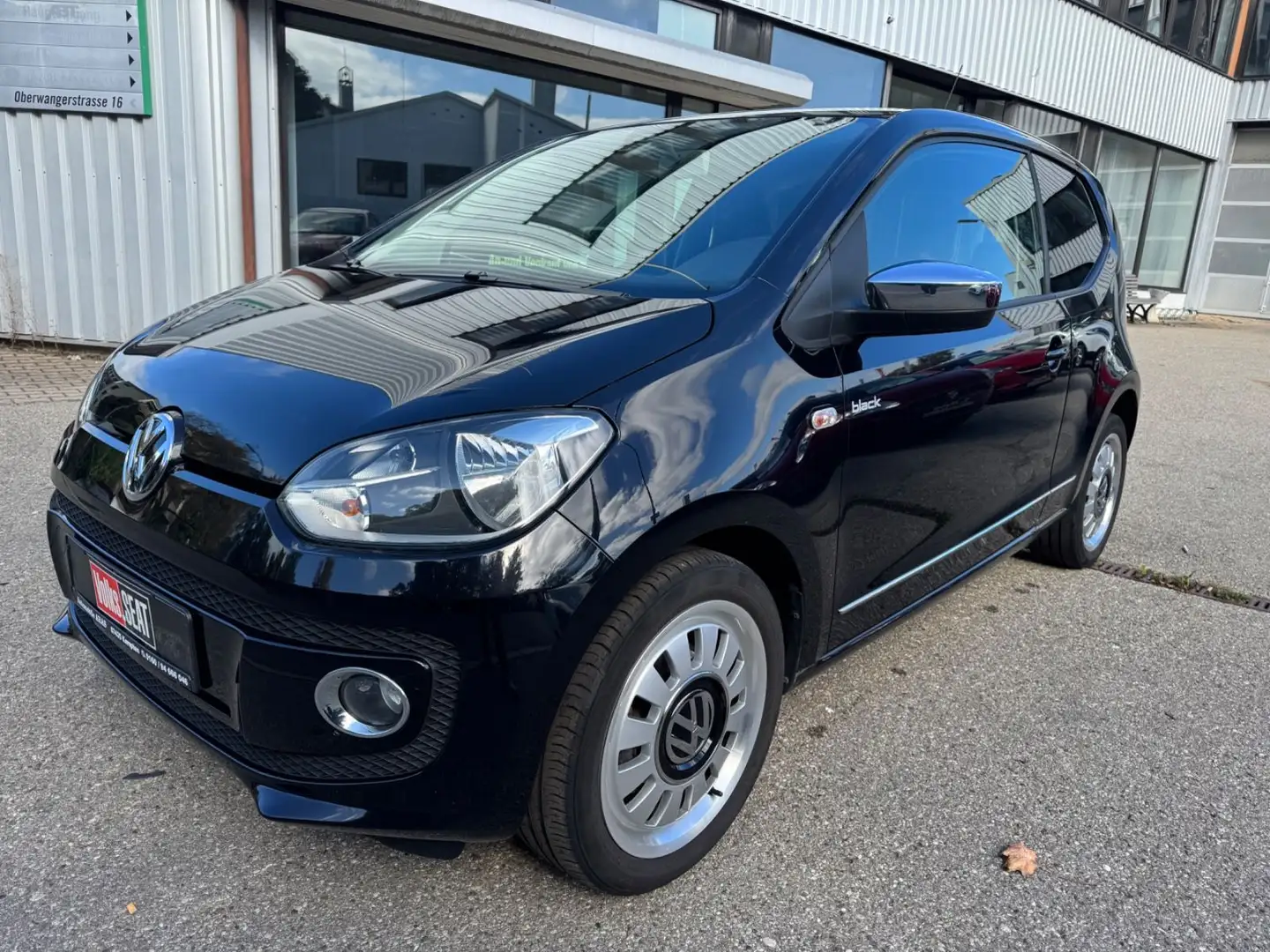 Volkswagen up! black up! Tüvneu 1hant Navi Leder Sitzheizun Schwarz - 1