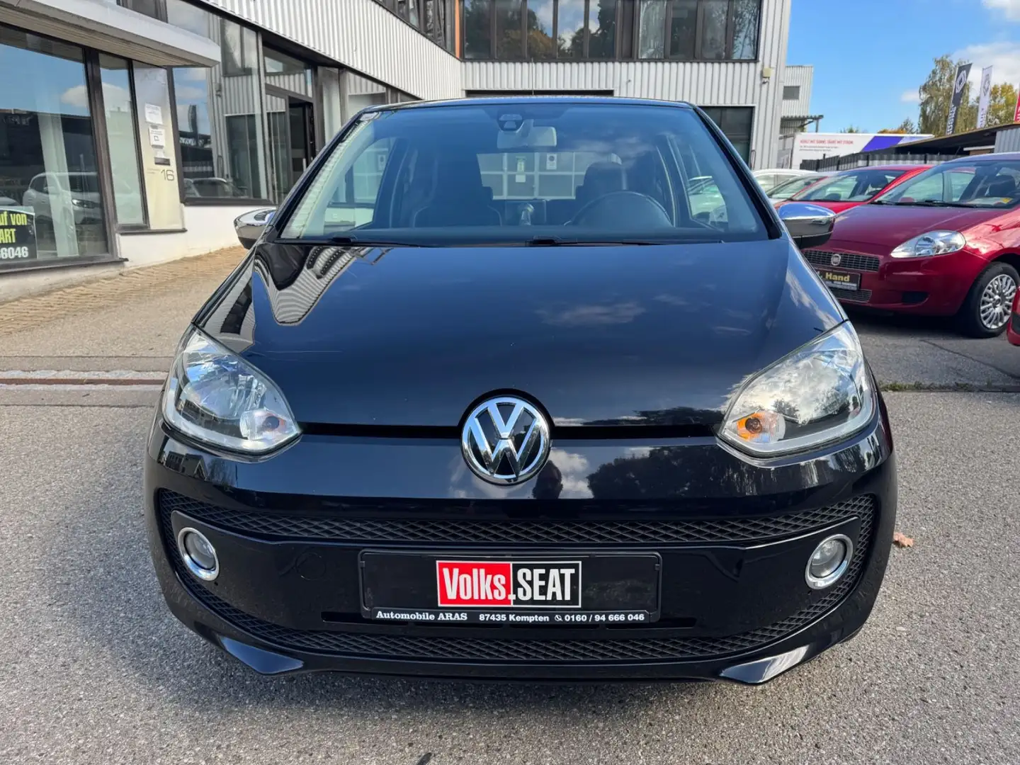 Volkswagen up! black up! Tüvneu 1hant Navi Leder Sitzheizun Schwarz - 2