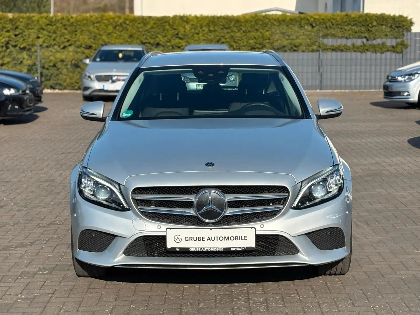 Mercedes-Benz C 300 d DIGITAL*LEDER*HUD*LED*VOLL Zilver - 2