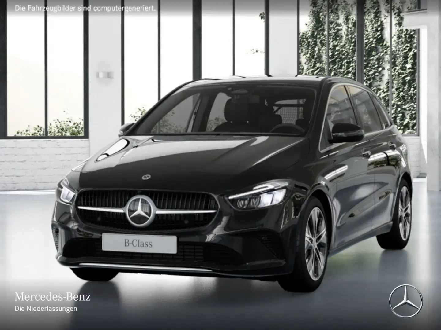 Mercedes-Benz B 200 PROGRESSIVE+AHK+LED+KAMERA+TOTW+KEYLESS+7G Schwarz - 2