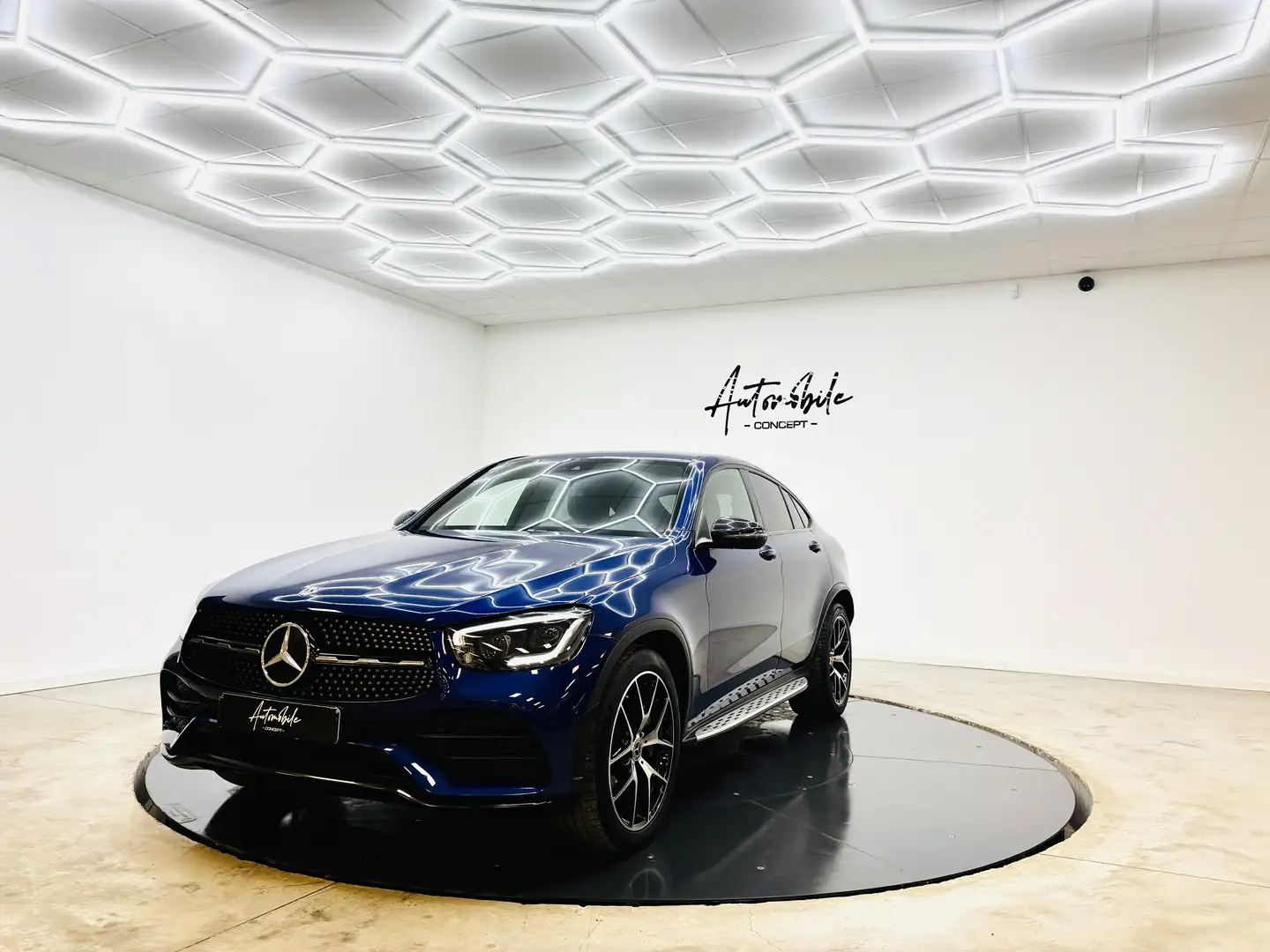 Mercedes-Benz GLC 200 ✅1AN GARANTIE✅PACK AMG✅1ER PROPRIO✅FACELIFT✅CAMERA Blau - 1