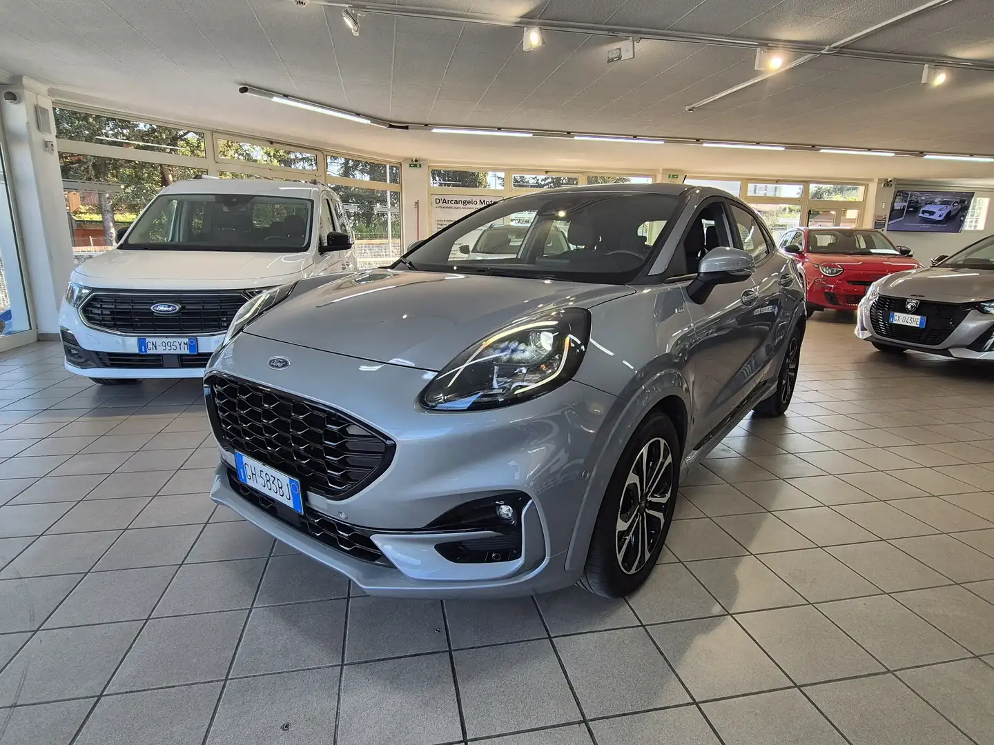 Ford Puma Puma 1.0 ecoboost h ST-Line s Silber - 1