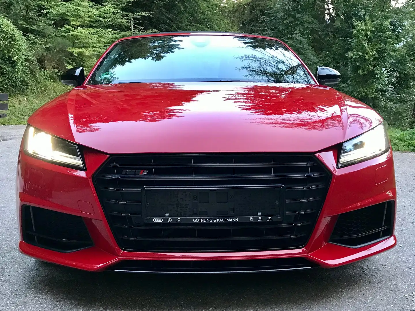 Audi TTS Roadster 2.0 tfsi quattro UNICA TAGLIANDI AUDI Rojo - 2