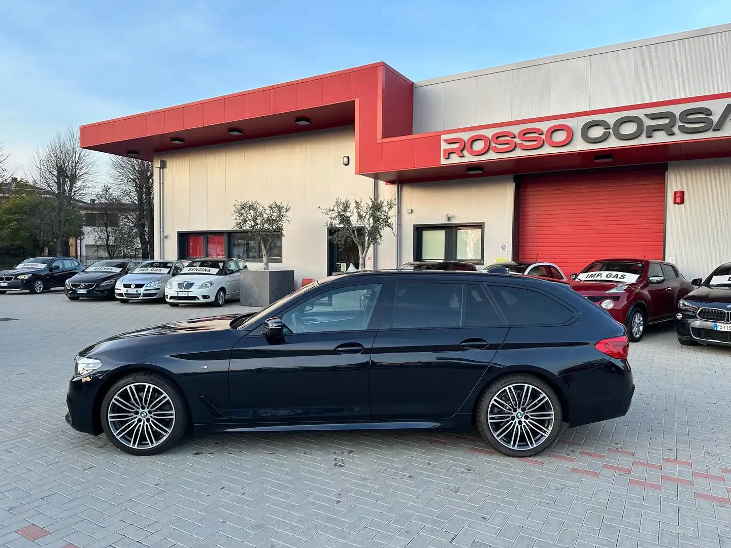 BMW 520 d Touring mhev Msport auto 190cv UNIPRO Noir - 2