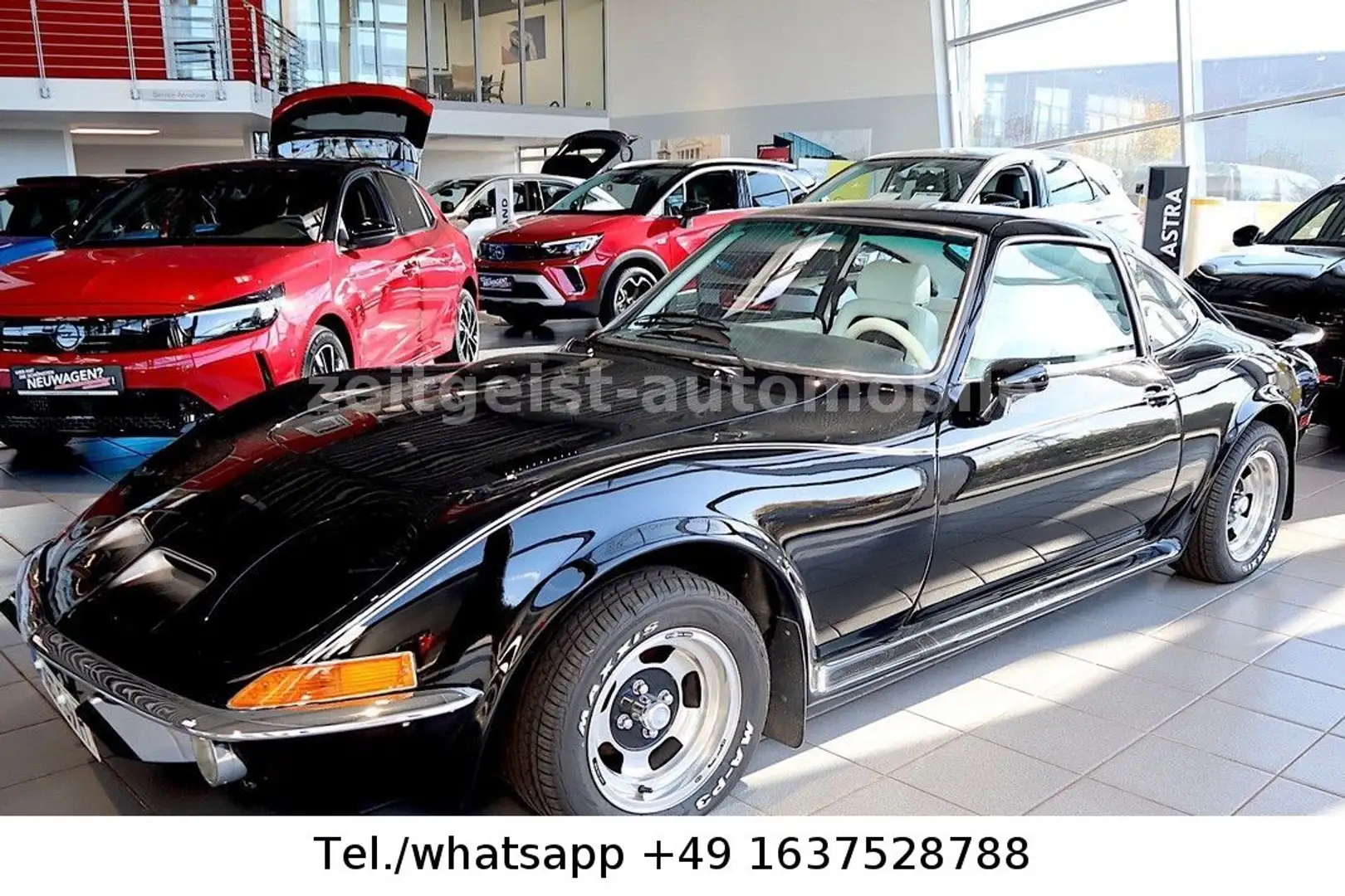 Opel GT *TOPP ZUSTAND*H-KENNZEICHEN*TÜV NEU* Noir - 1