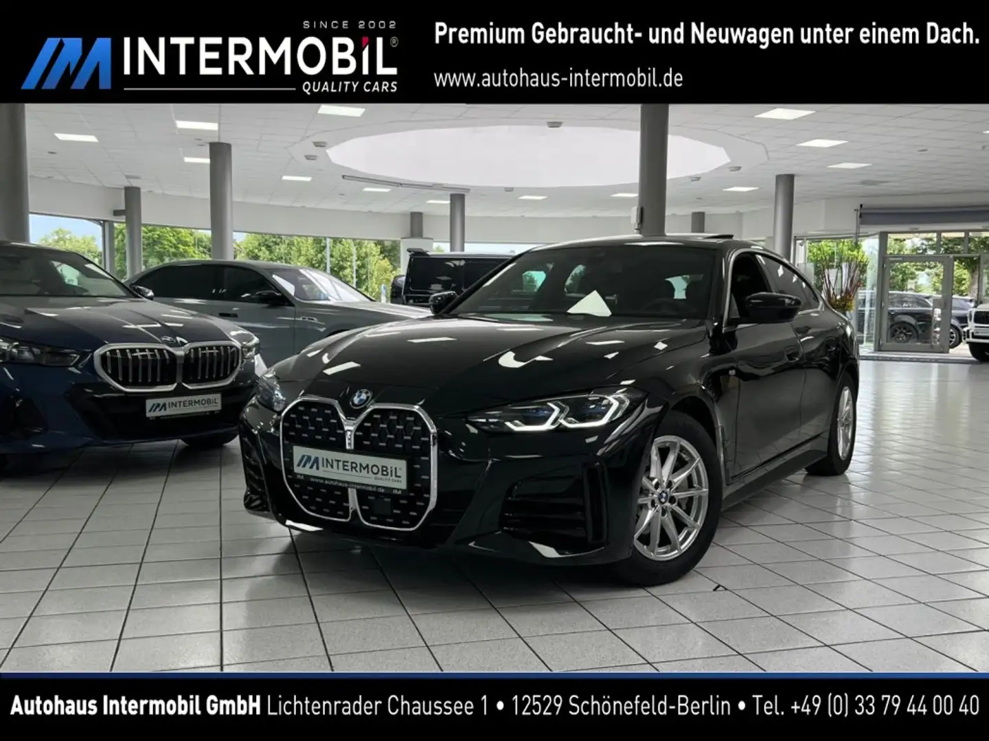 BMW 430 i M-Sport LASER*PANO*HUD*KAM*AHK Noir - 1