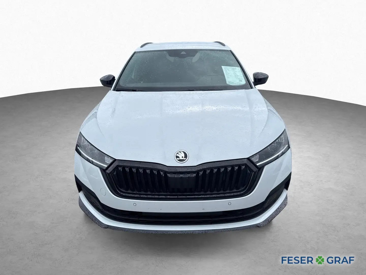 Skoda Octavia Combi Sportline 2.0TSI DSG MEMORY,ELEKTR. SITZE,EL Blanc - 2