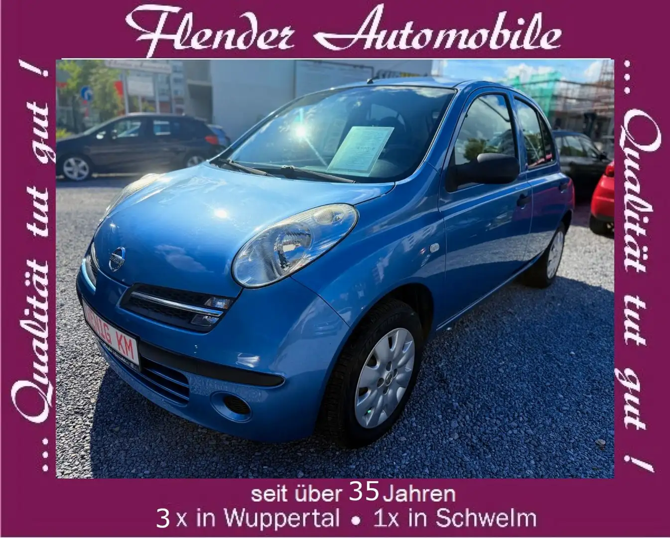 Nissan Micra Season inkl. 3 Jahre Hausgarantie Bleu - 1