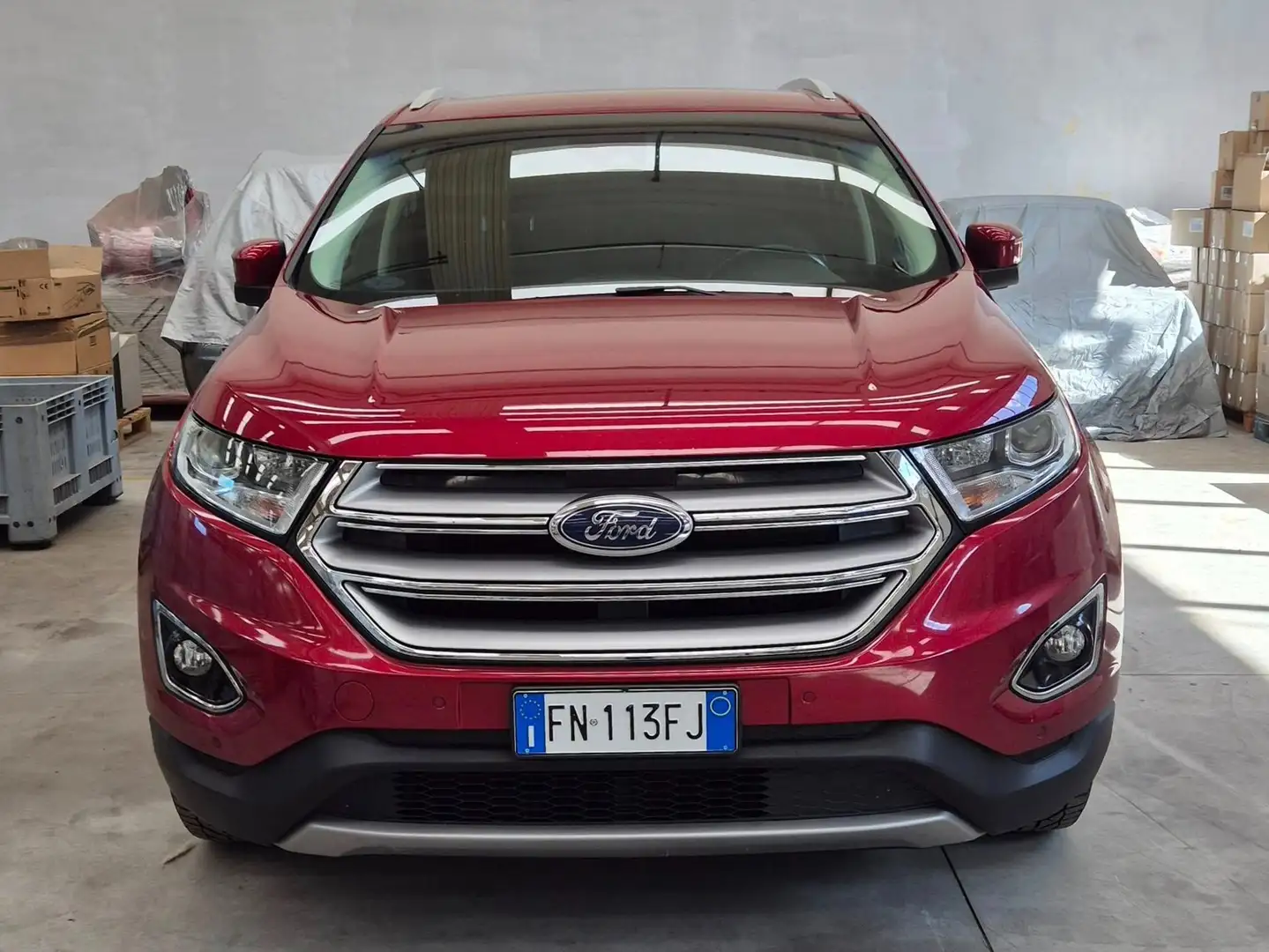 Ford Edge Edge 2016 2.0 tdci Titanium s Червоний - 2