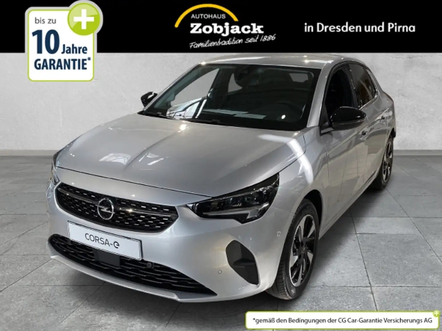 Opel Corsa-e Elegance, Elektromotor, Navi, DAB, Silber - 1