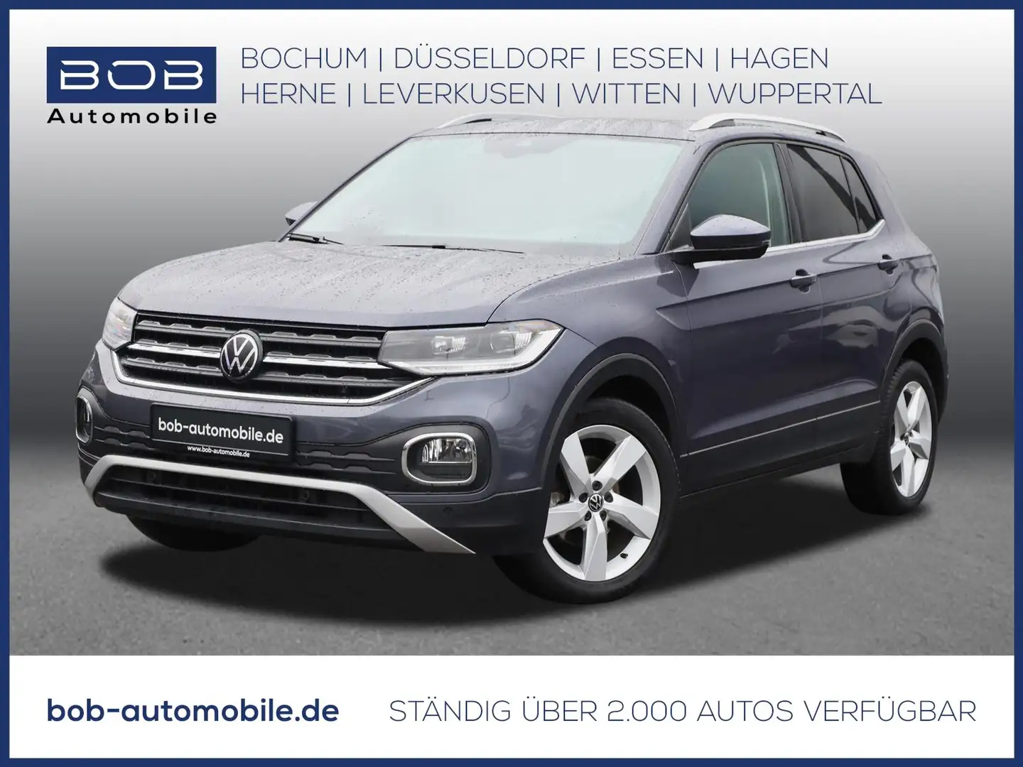 Volkswagen T-Cross 1.5 TSI DSG Style SHZ KAMERA PDC Grau - 1