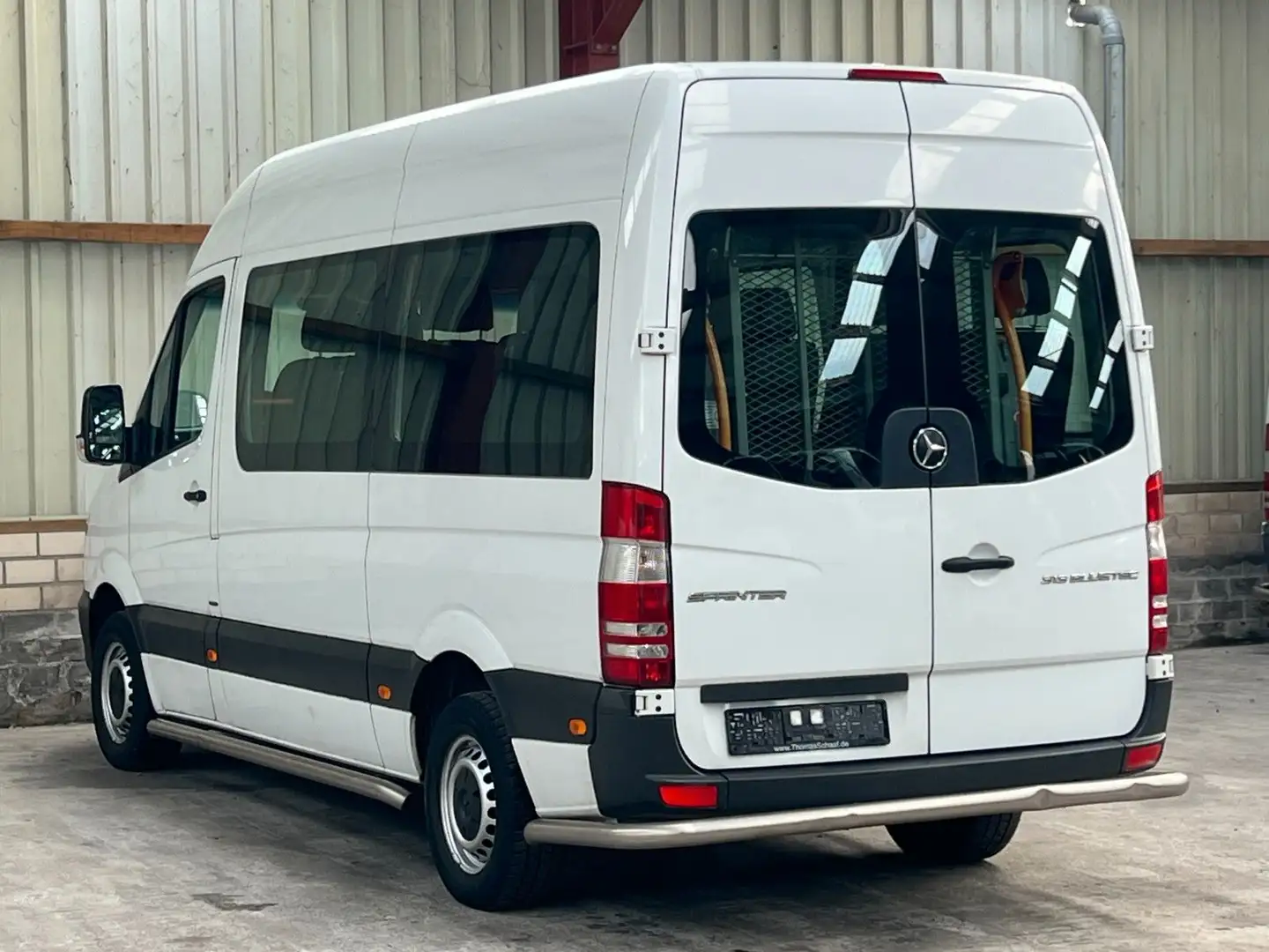 Mercedes-Benz Sprinter 313 BlueTEC 9 Sitze+Lift ENGINE BROKEN Weiß - 2
