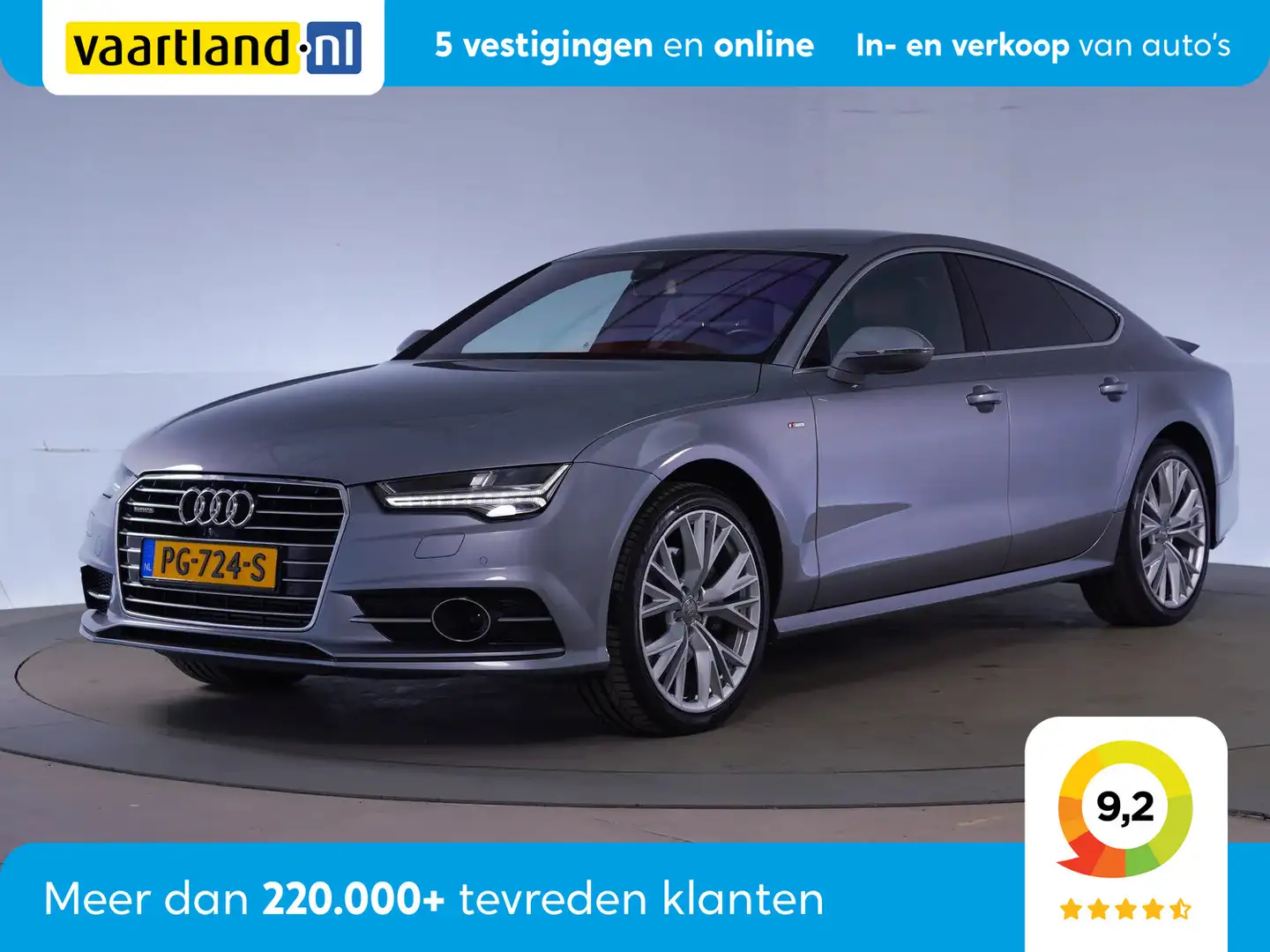 Audi A7 3.0 TDI Quattro Pro Line Plus [ S-Line Luchtvering Grau - 1