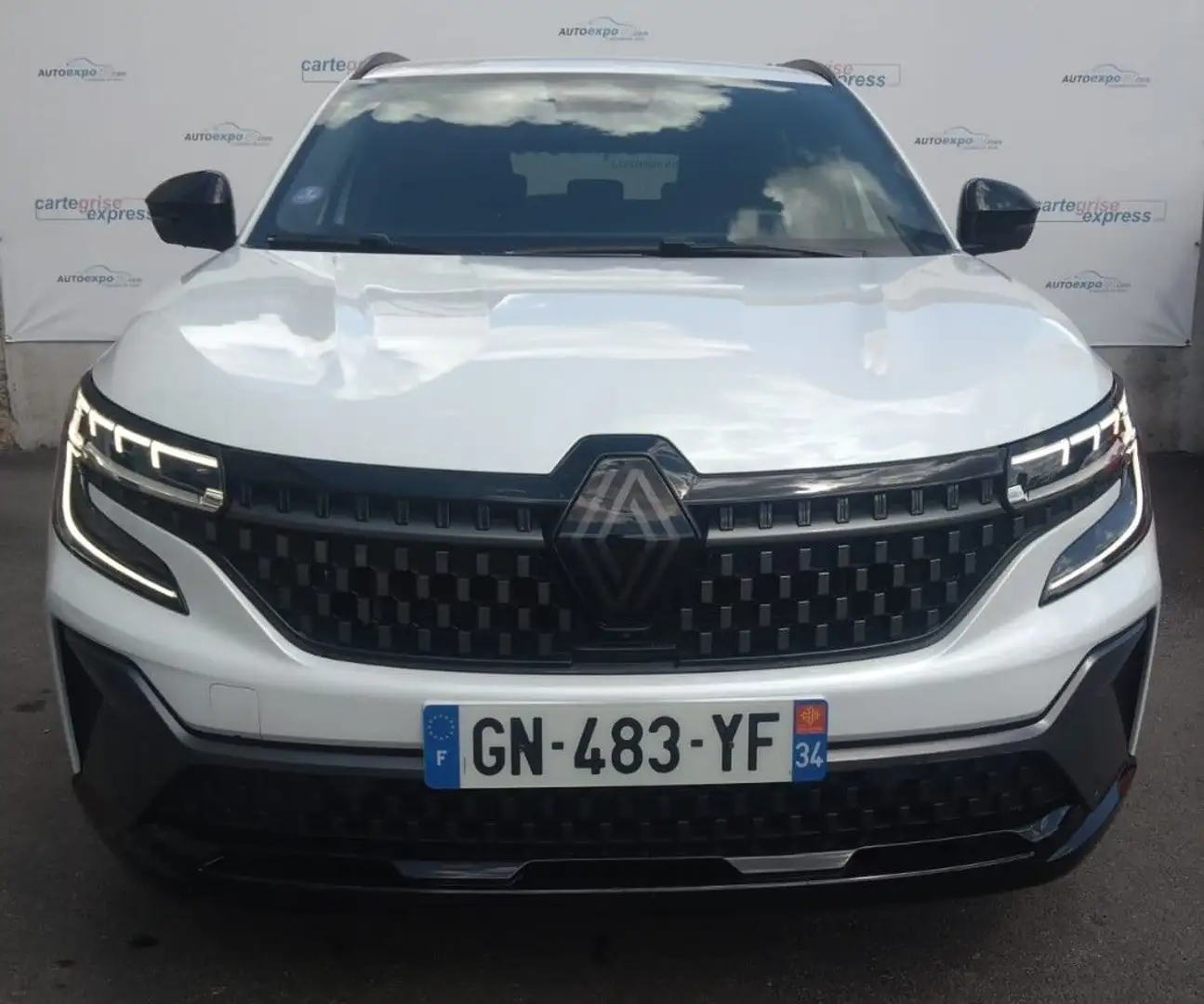 Renault Austral 1.2 E-TECH FULL HYBRID 200CH ICONIC ESPRIT ALPINE- Blanc - 2