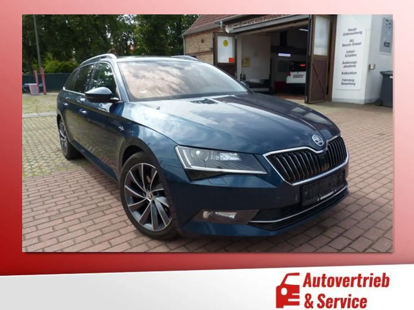 Skoda Superb 2.0 TDI L&K Auto. Leder,Tempo.,Navi, AHK - 1