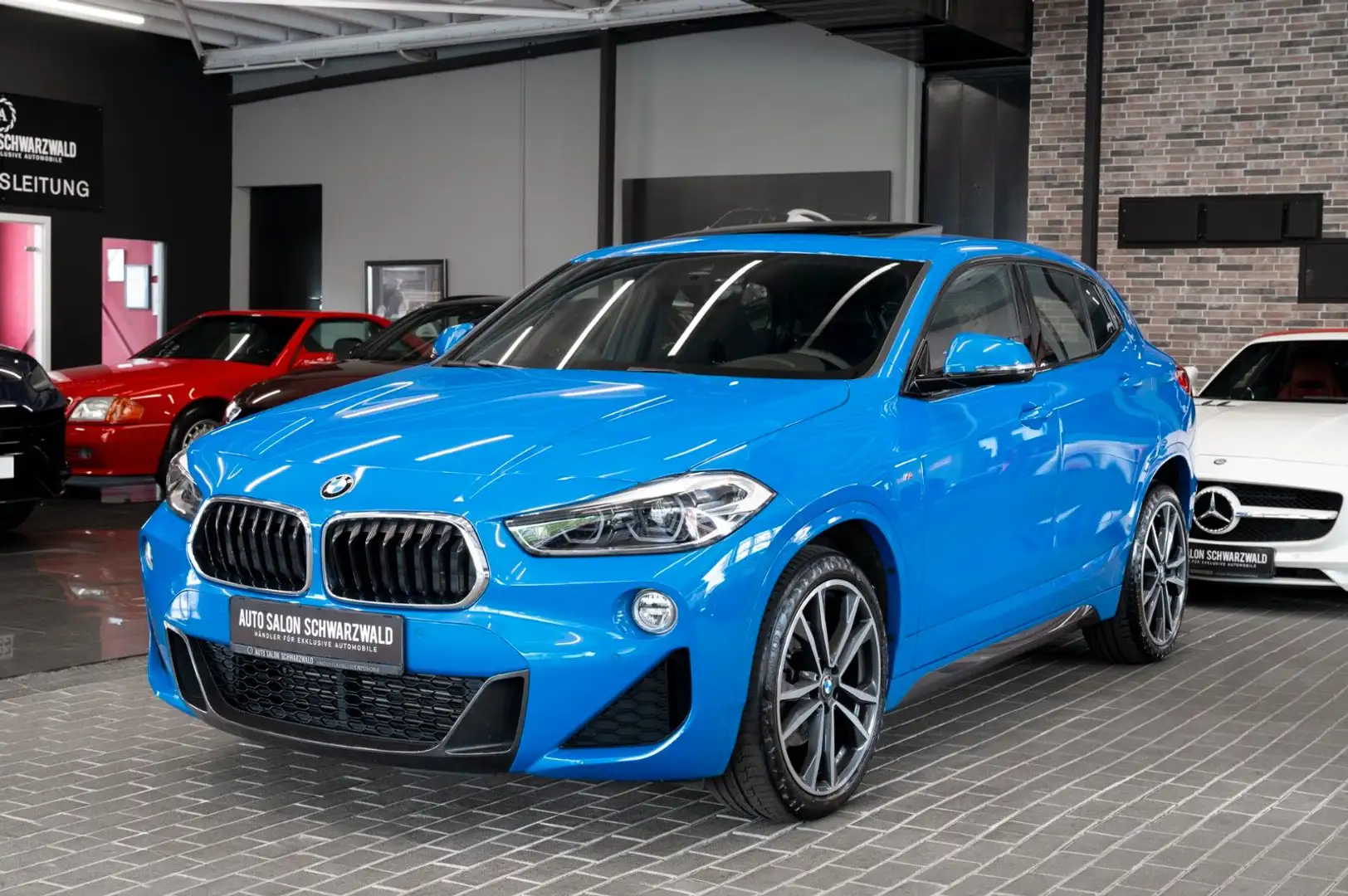 BMW X2 18d xDrive|M SPORTPAKET|M-SITZE|H&K|PANO|LED Blau - 2