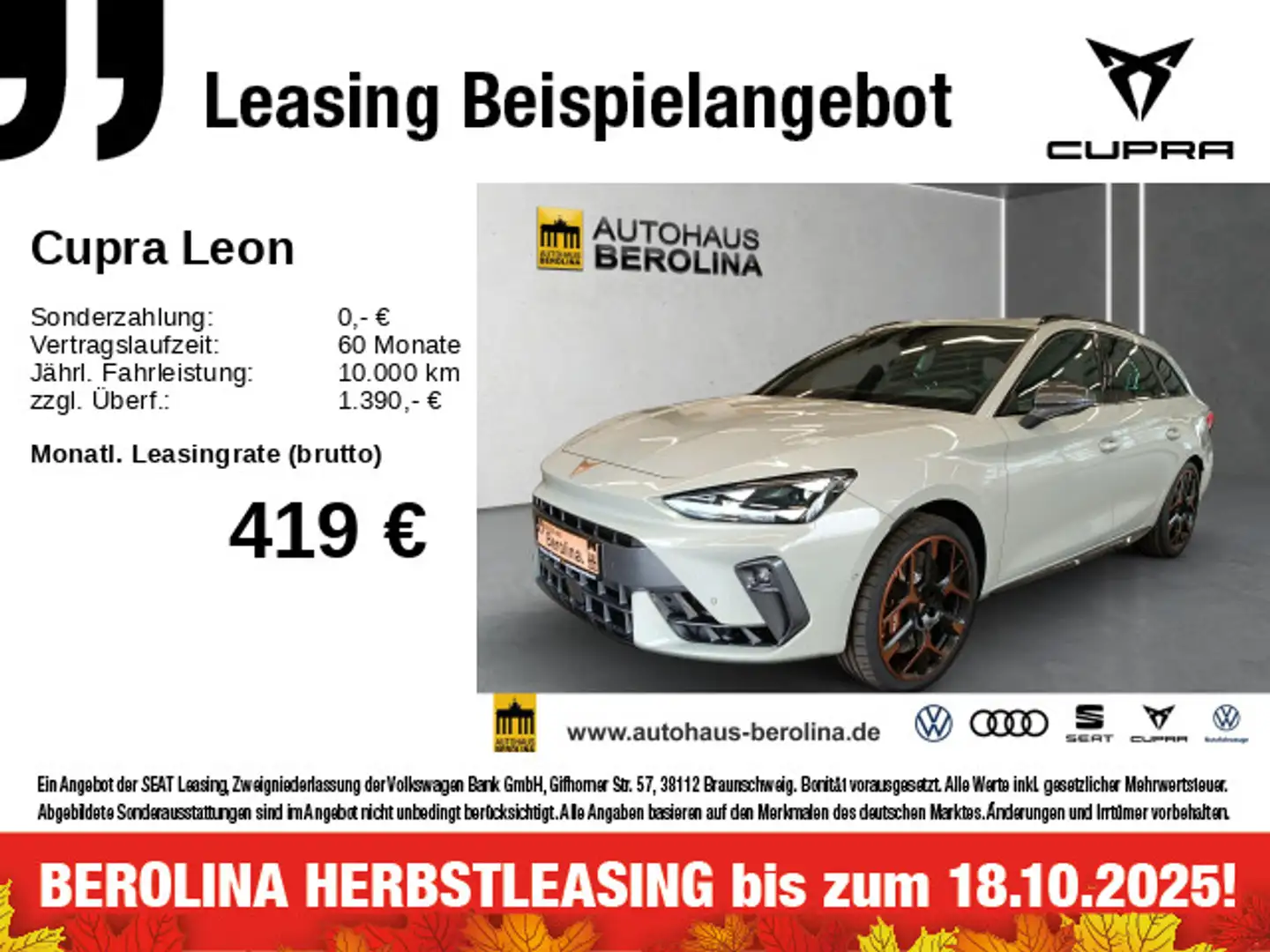 CUPRA Leon ST 2.0 TSI 4D VZ Extreme DSG *PANO*MATRIX* Grijs - 1