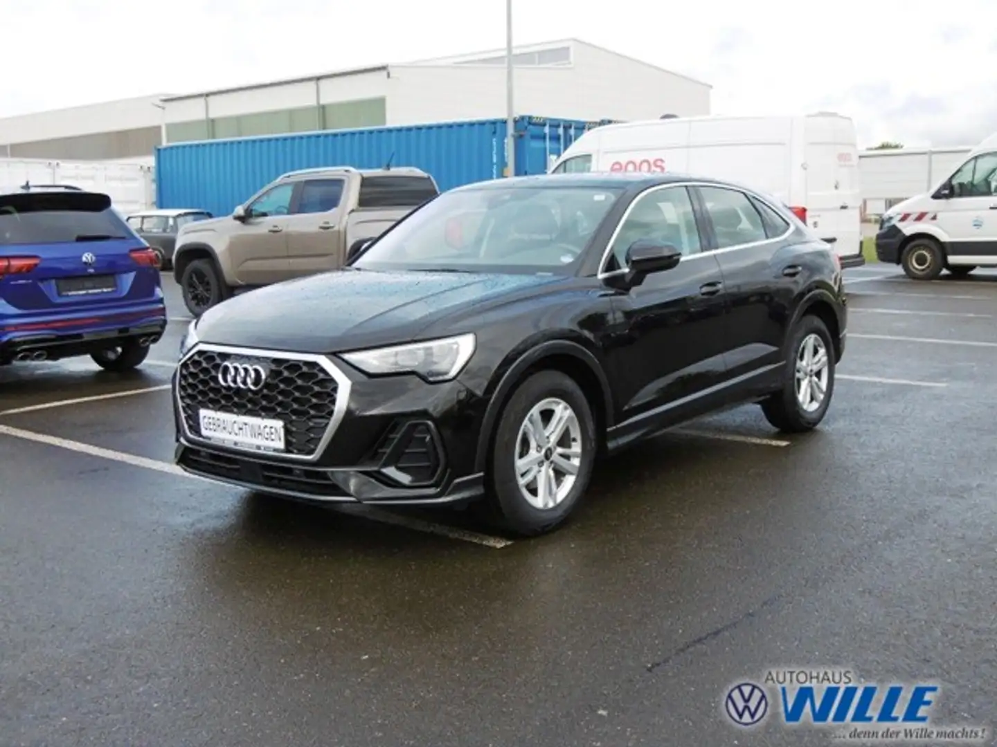 Audi Q3 35 TFSI Sportback Basis Klima Navi Rückfahrkamera Noir - 1