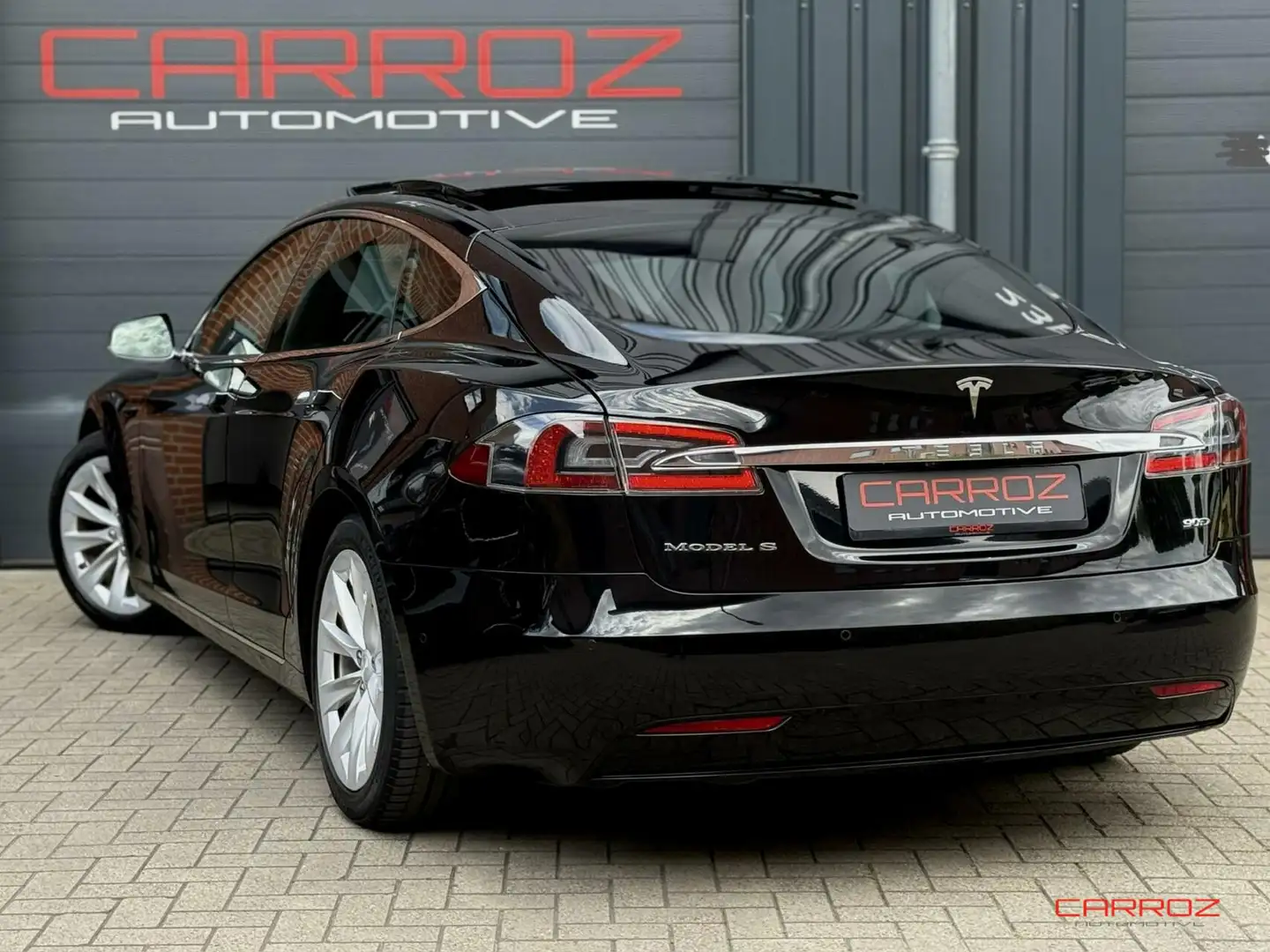 Tesla Model S 90D Pano Trekhaak Luchtvering Leer Zwart - 2