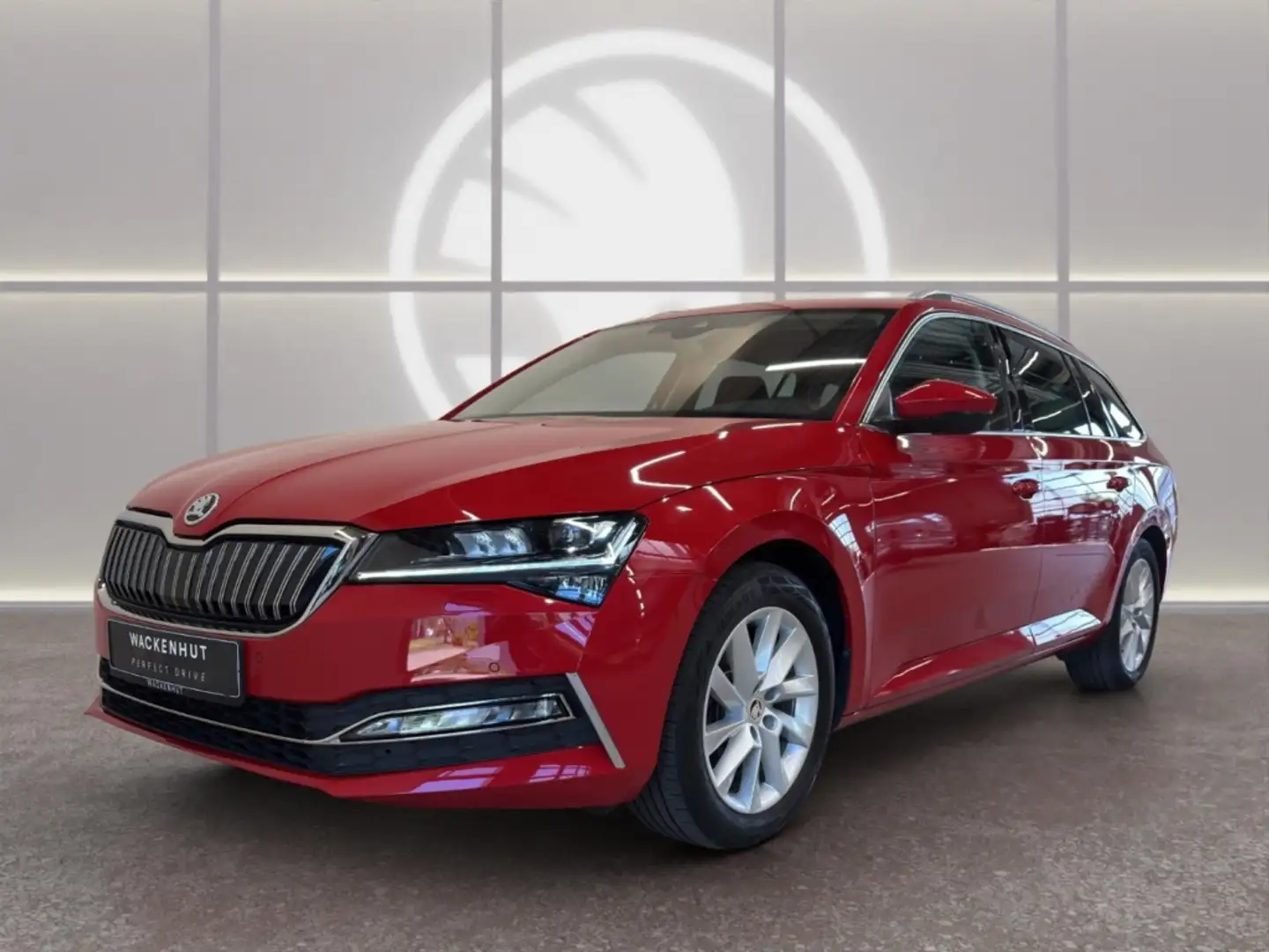 Skoda Superb Combi 1.4l iV STYLE AHK+DCC+DSG+PDC+AMUND Rot - 1