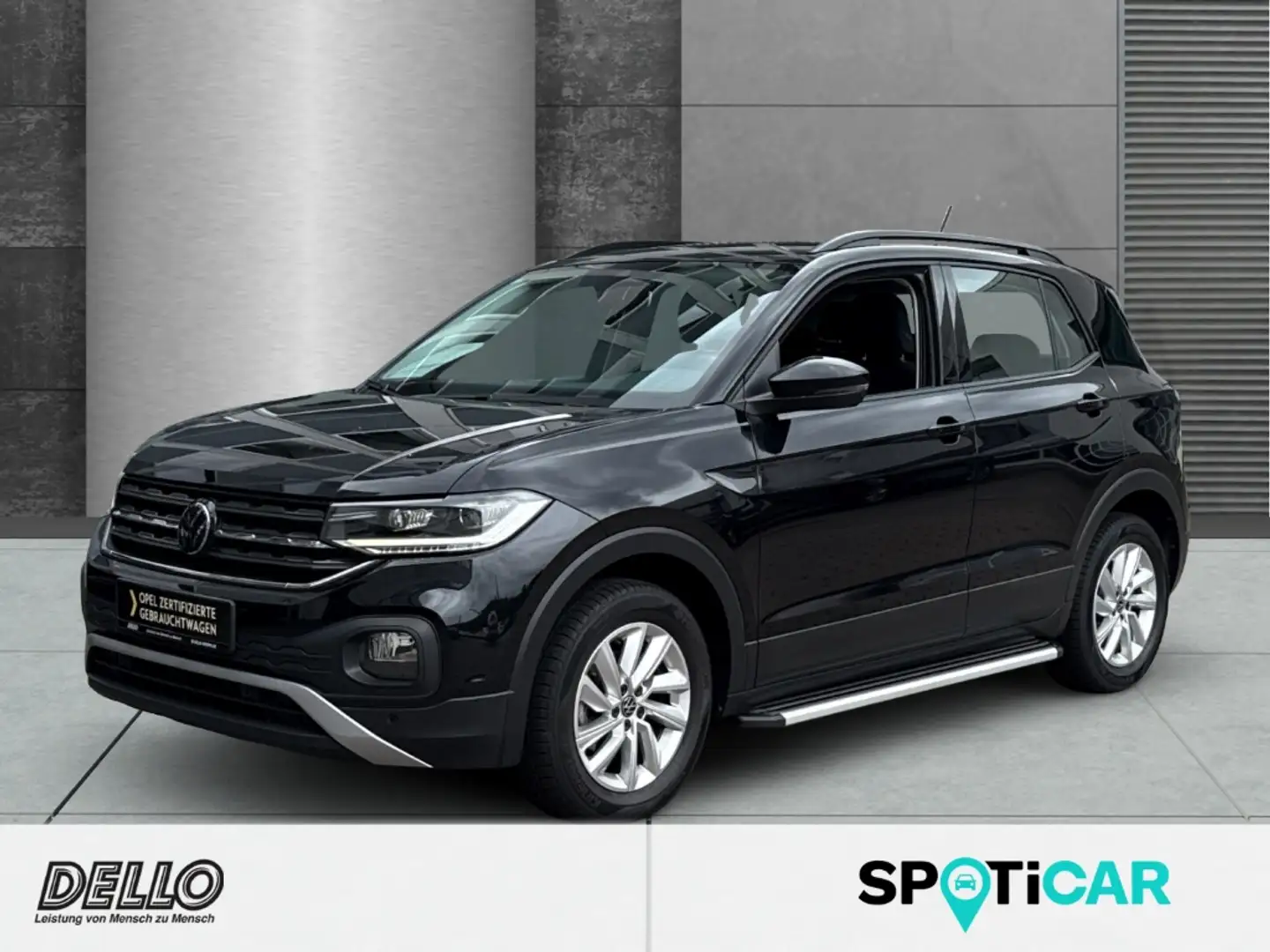 Volkswagen T-Cross Life 1.0 TSI AHK PDC+Kamera Allwetter Sitzh. Carpl Negro - 1