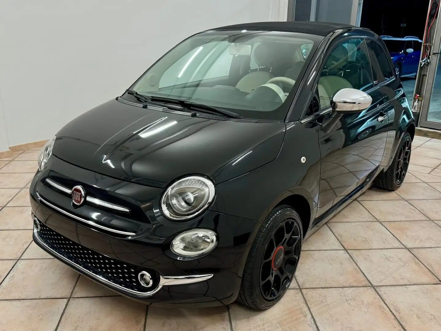 Fiat 500C 1.2 Lounge 69cv my14 Nero - 1
