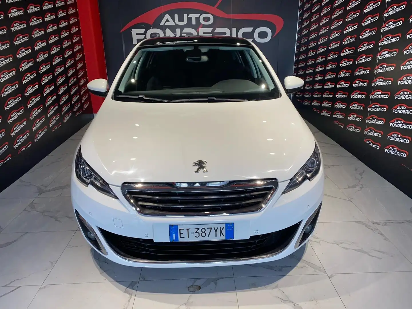 Peugeot 308 308 5p 1.6 e-hdi 8v Allure s Weiß - 1