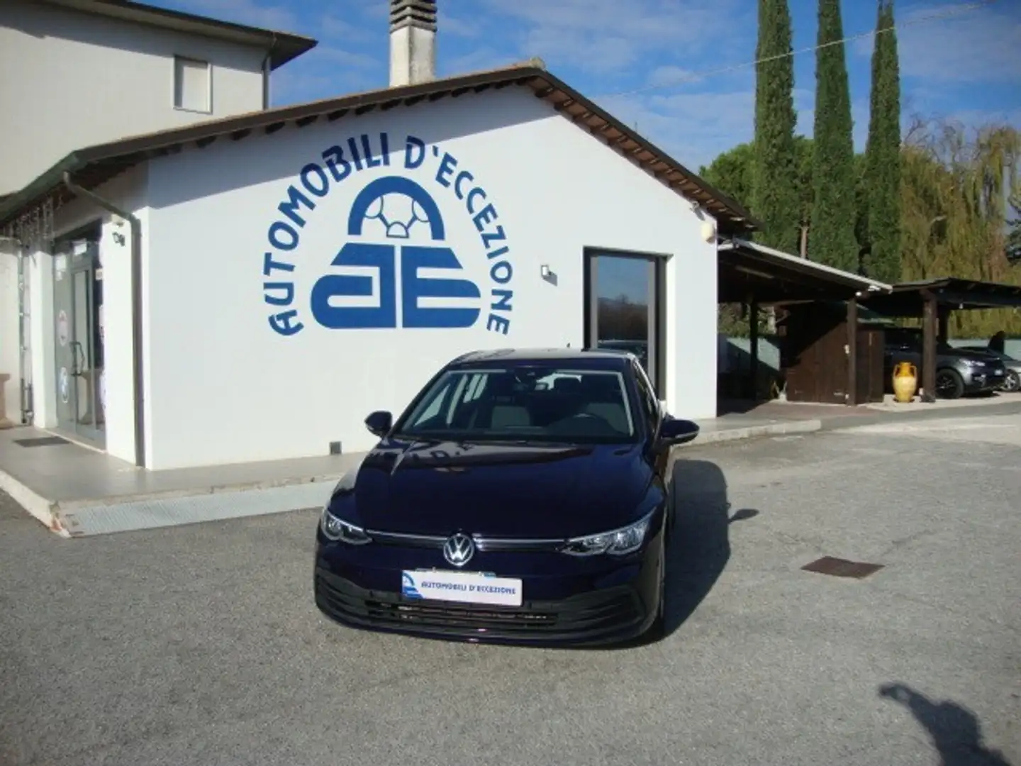 Volkswagen Golf 2.0 TDI SCR Style Bleu - 1