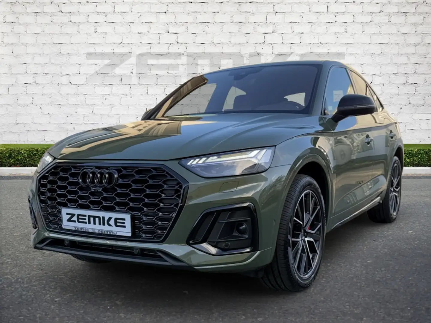 Audi Q5 35 TDI Sportback S-tronic S line business Navi Led Groen - 2