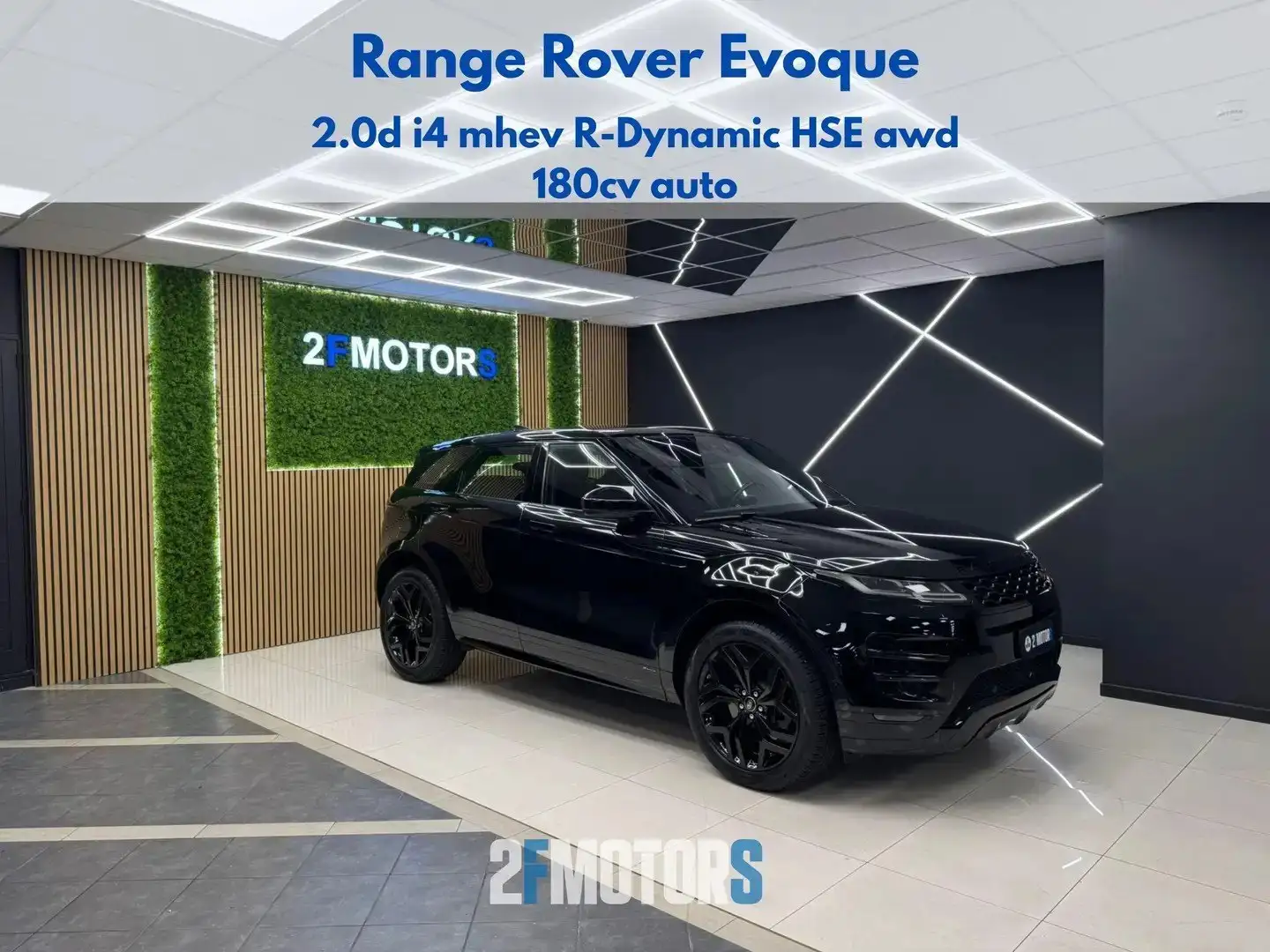Land Rover Range Rover Evoque 2.0d i4 mhev R-Dynamic awd 180cv Schwarz - 1