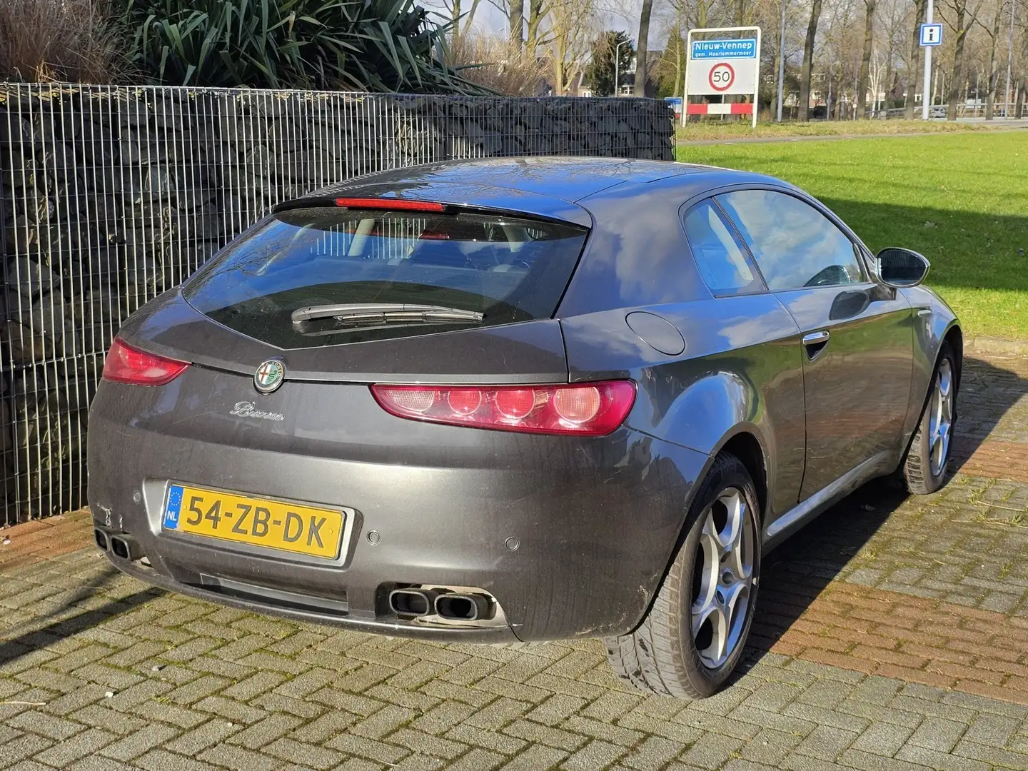 Alfa Romeo Brera 3.2 JTS Q4 Q-Tr. Sky todo distributie en waterpomp Gris - 2