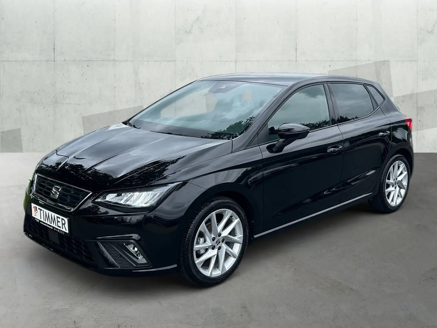 SEAT Ibiza 1.0 TSI FR-LINE *LED *ACC *VIRTUAL *LM17" *APP-CO Zwart - 2