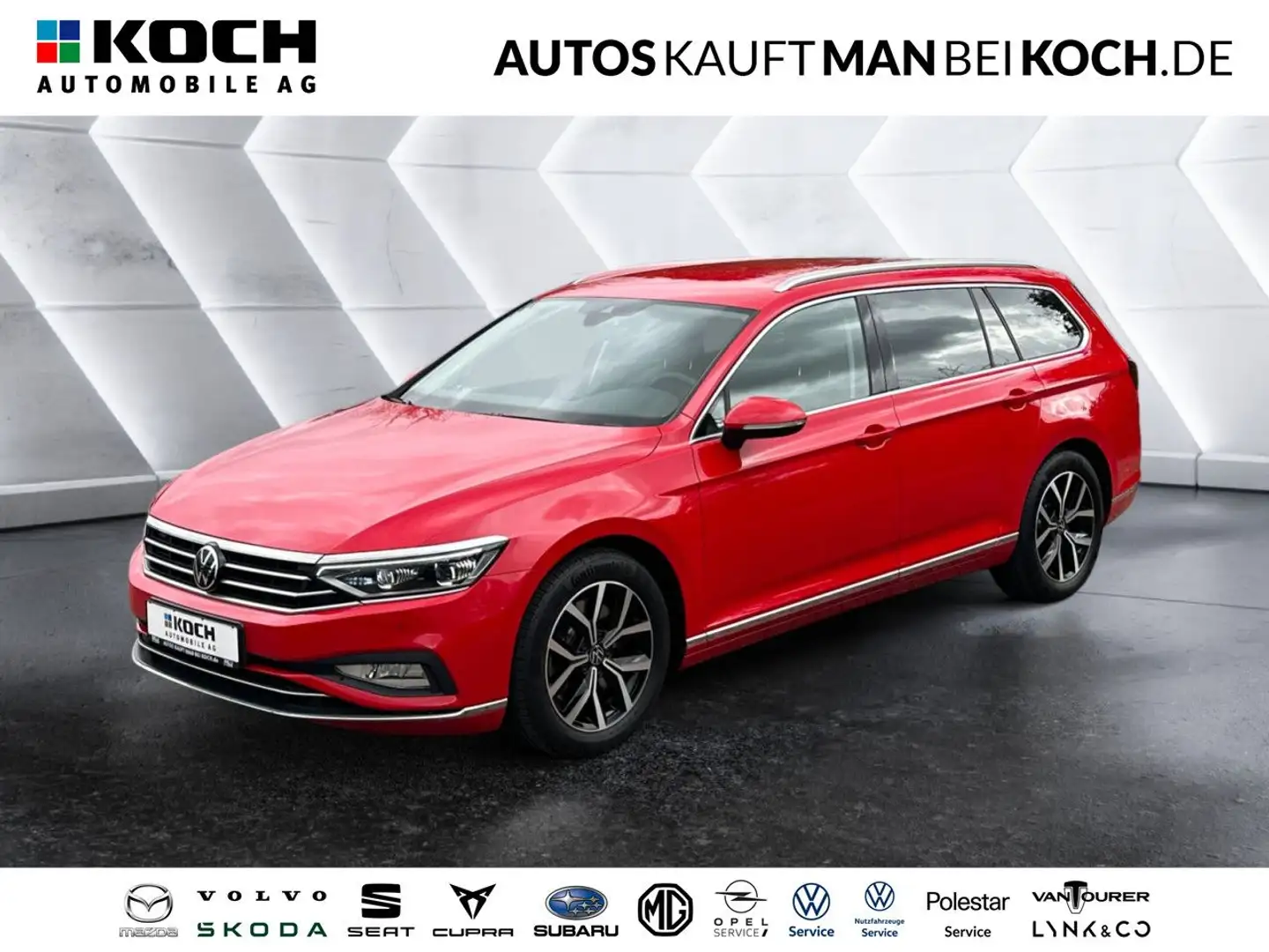 Volkswagen Passat Variant 2.0 TSI DSG 4M NAVI ACC STANDHZG Rot - 1