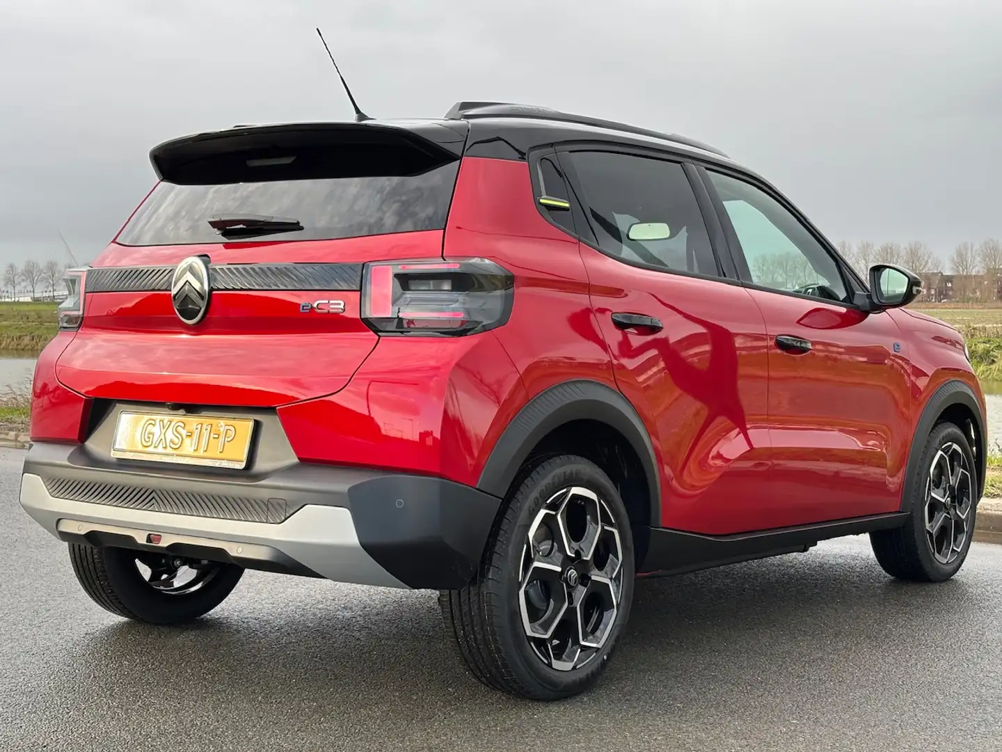 Citroen C3 E-C3 | MAX | NAVIGATIE | CAMERA | Rood - 2