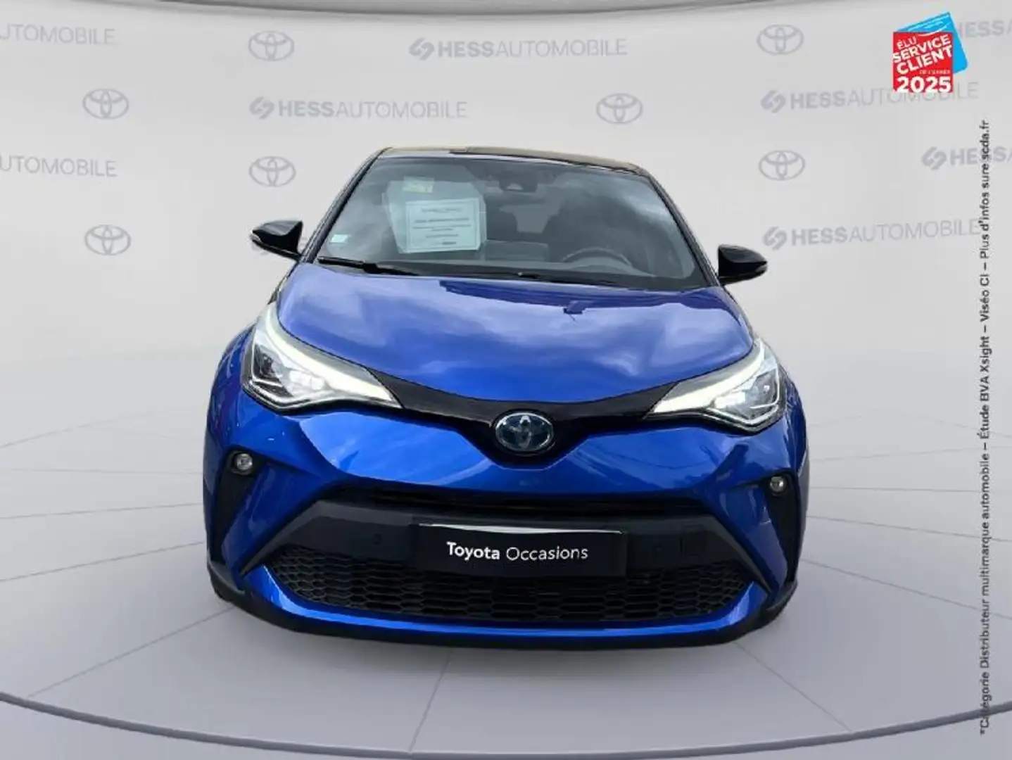 Toyota C-HR 122h Distinctive 2WD E-CVT MY22 Sieges chauf Camera Bleu - 2