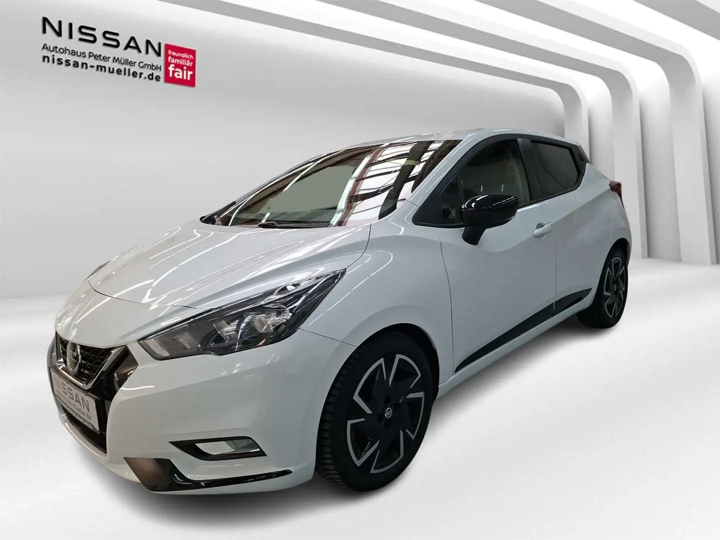 Nissan Micra 1.0IG-T Xtronic N-DESIGN Navi Automatik Weiß - 1