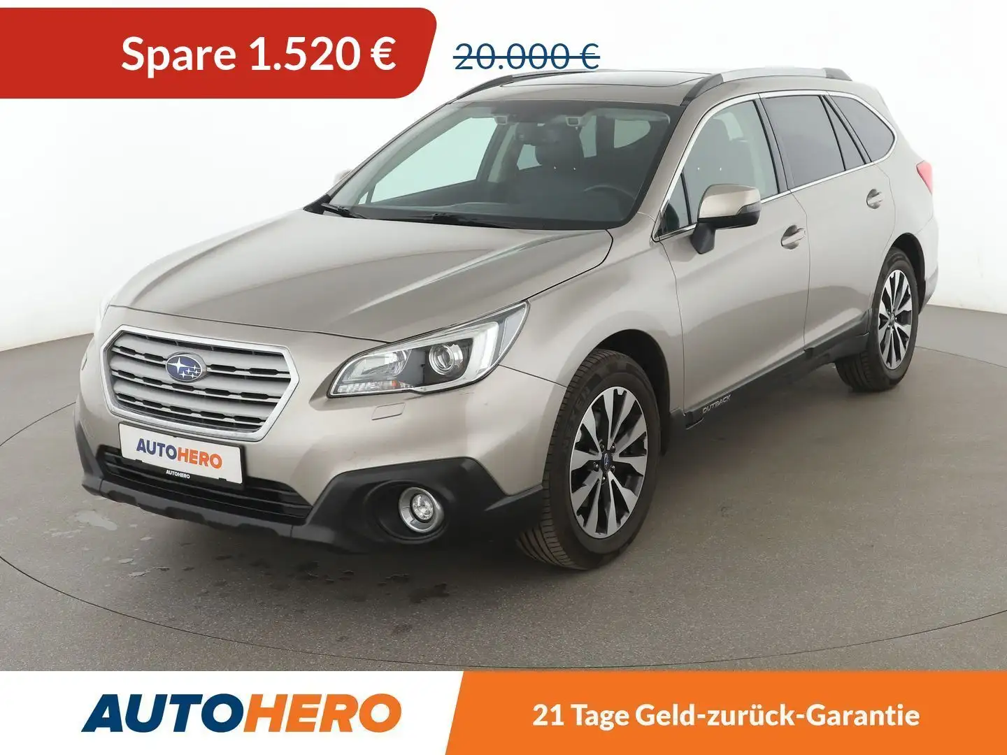 Subaru OUTBACK 2.0 Diesel Sport Aut*NAVI*LED*ACC*CAM*SHZ* Grau - 1
