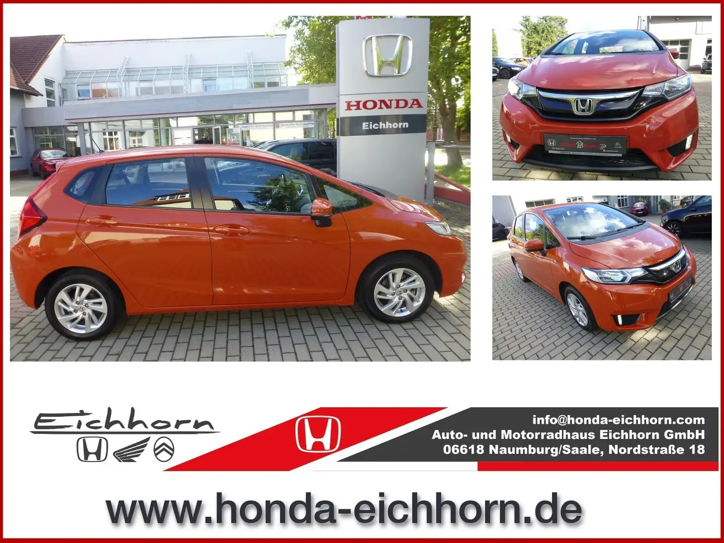 Honda Jazz 1,3i Comfort Sitzheizung Orange - 1