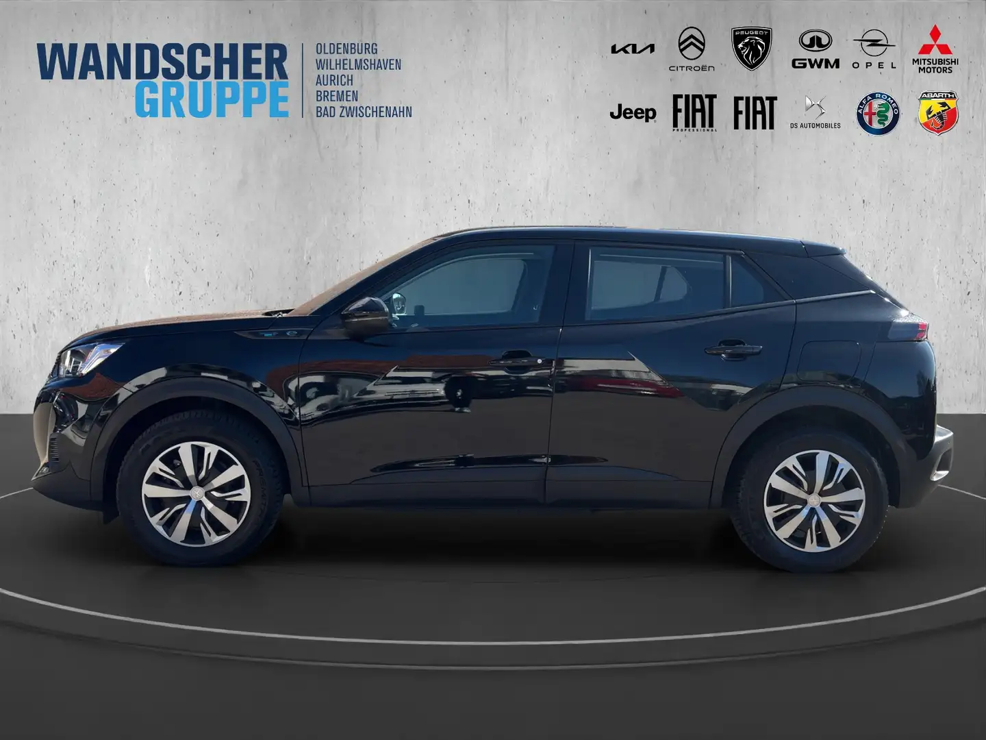 Peugeot 2008 Active e- Elektromotor 136 (e-) +SHZ+PDC Negro - 2