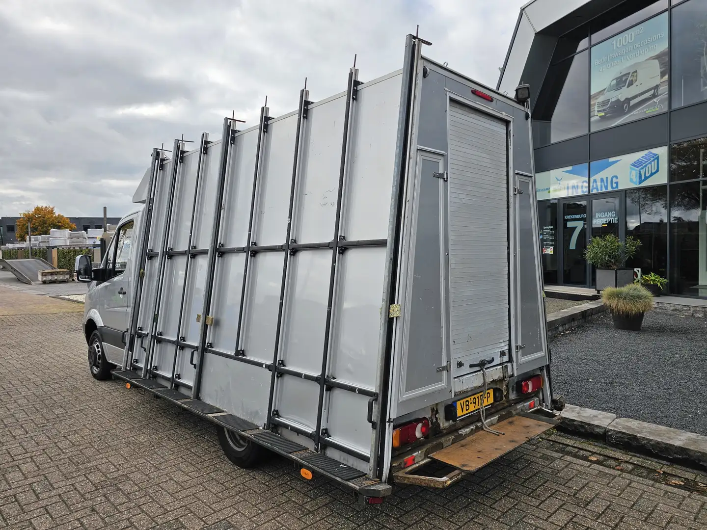 Mercedes-Benz Sprinter 516 CDI WB366 Automaat Glasresteel * NAP * Zilver - 2