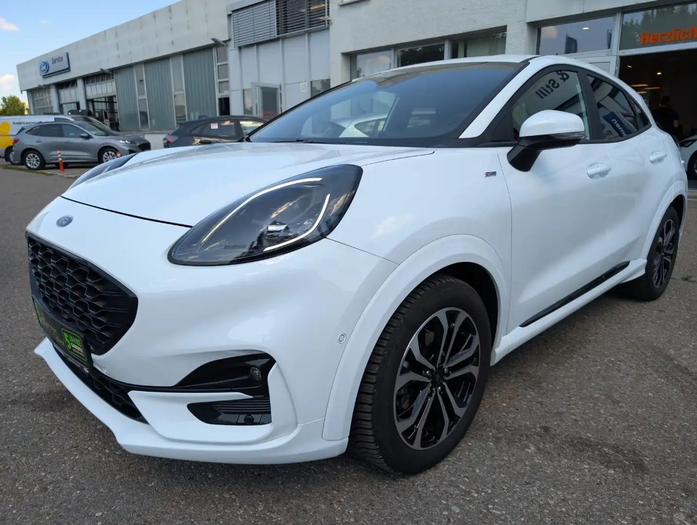 Ford Puma ST-Line Mild-Hybrid LED*NAV*SHZ*PDC*CAM*LM17 Weiß - 2