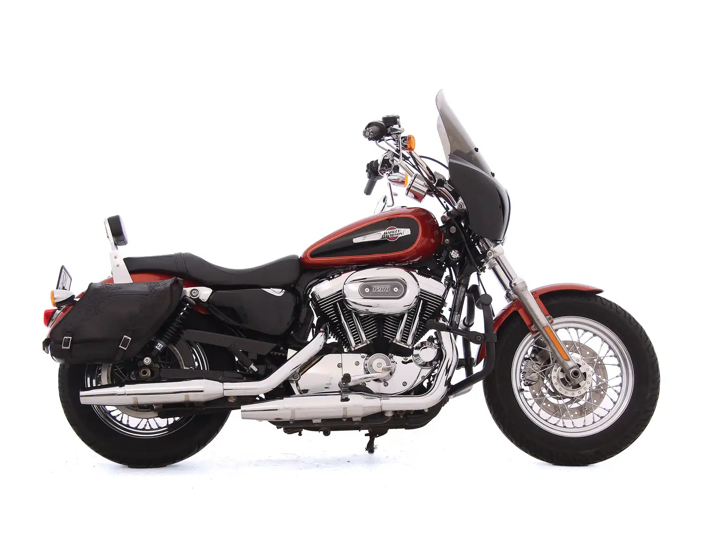 Harley-Davidson XL 1200 1200C SPORTSTER CUSTOM Negro - 2